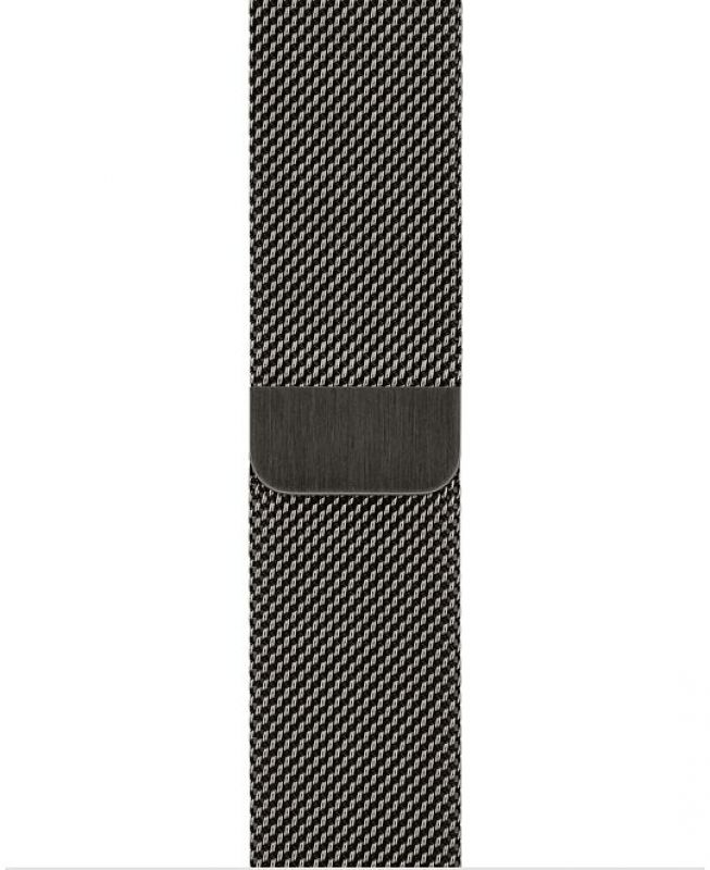 44mm graphite milanese loop