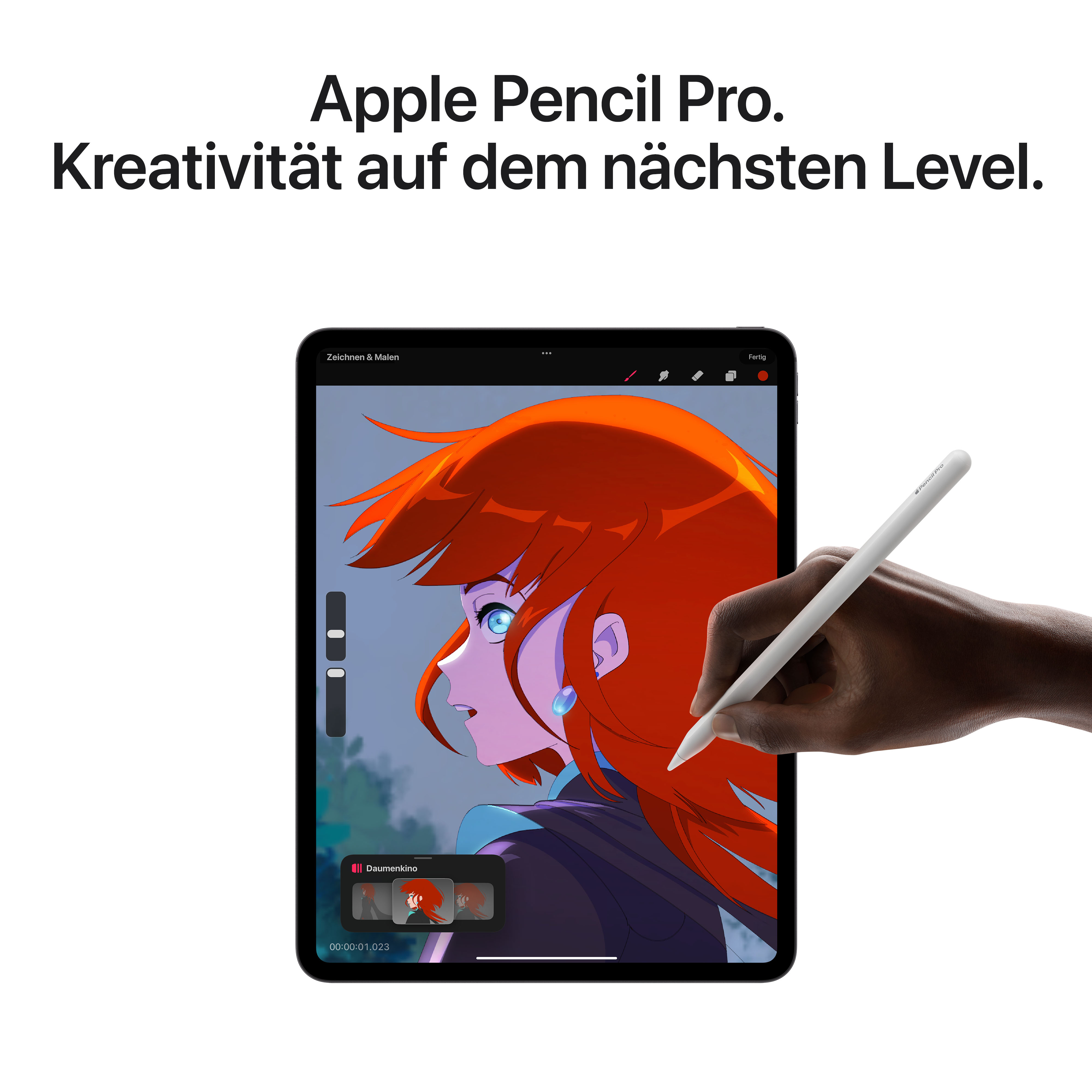 Apple iPad Pro 2024 13" WiFi 1 TB Standardglass Space Black
