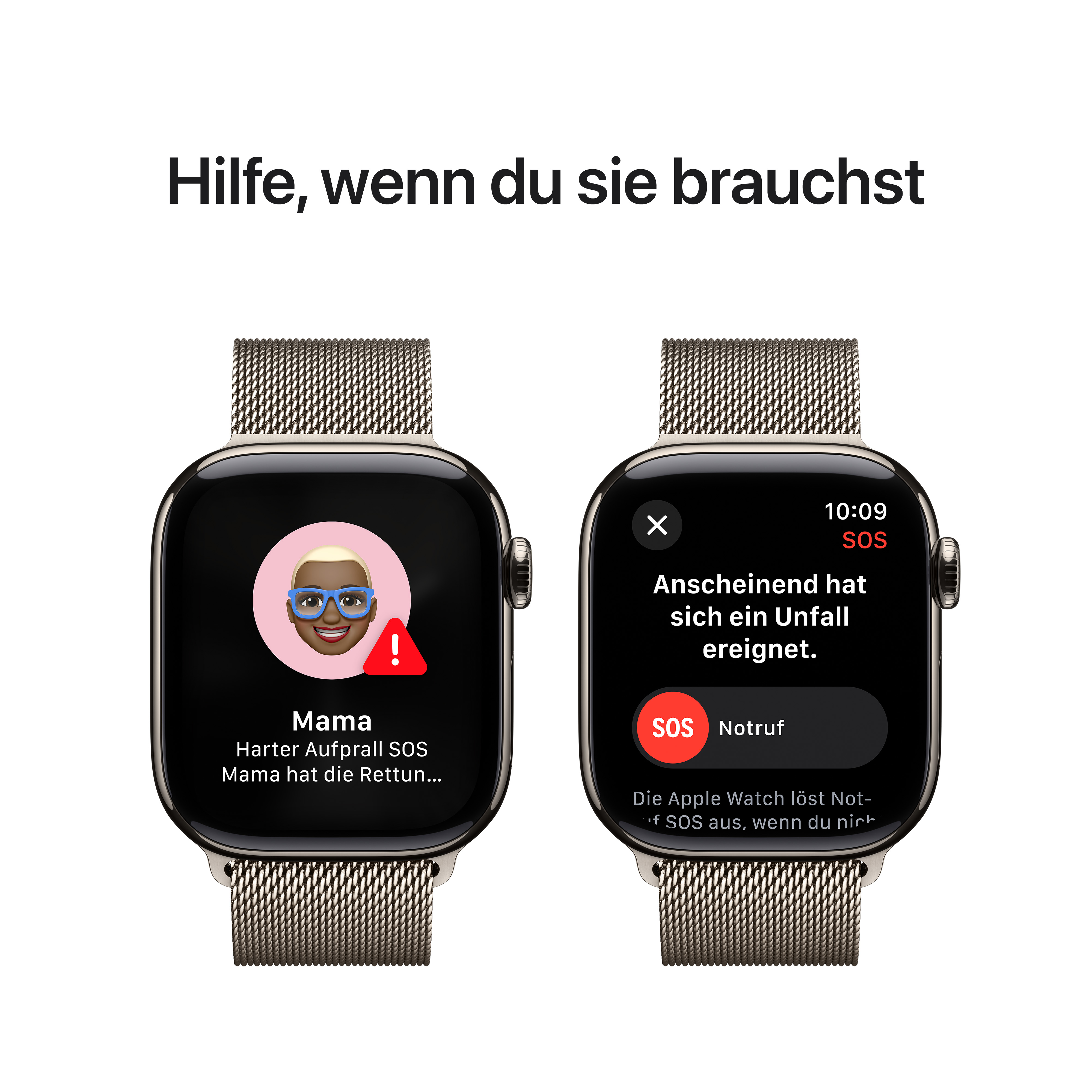 Apple Watch S10 Cel 42 mm Natural Titan Milanese Loop Apple Watch S10 Cel 42 mm Natural Titan Milanese Loop