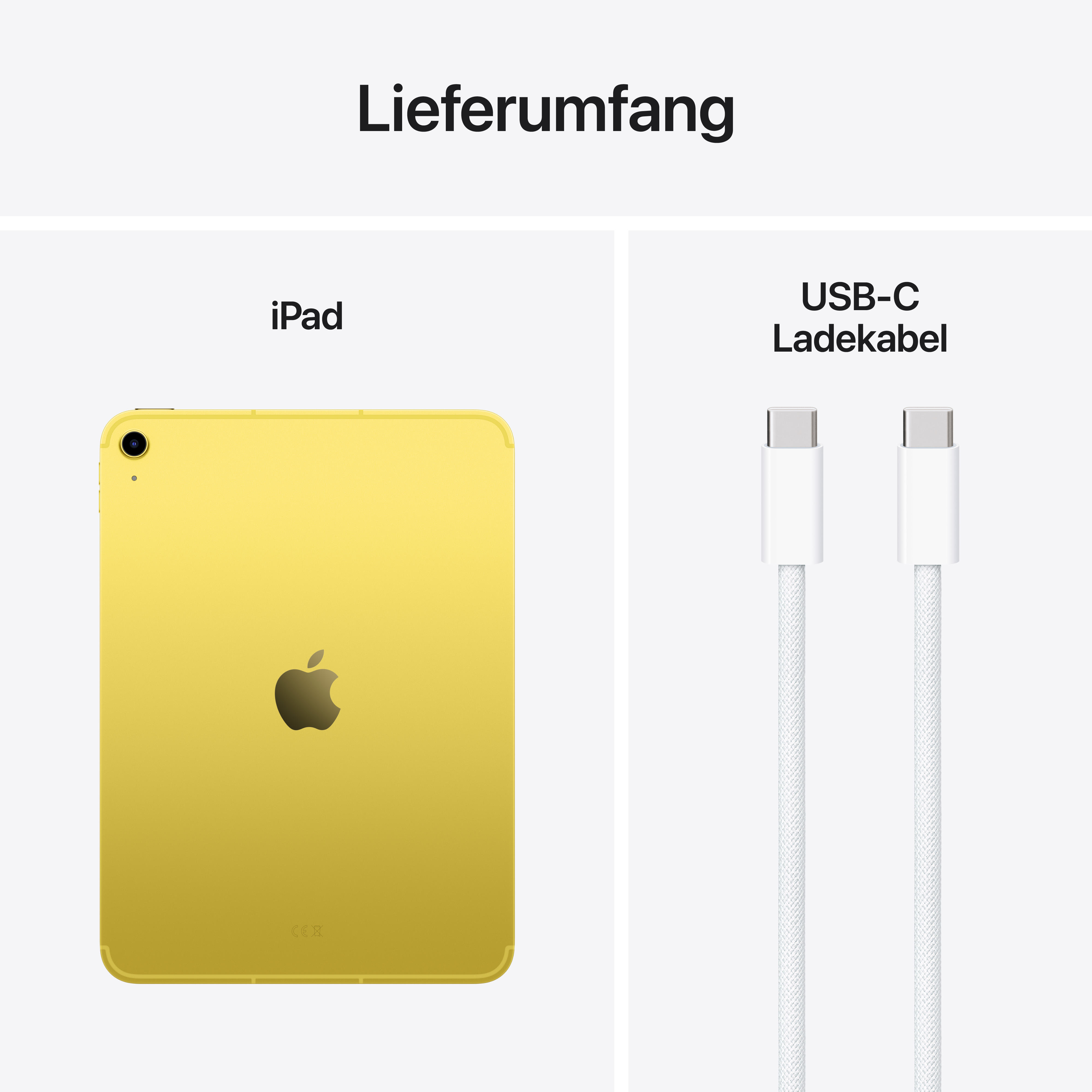 Apple iPad 11" A16 Wi-Fi + Cell. 128GB Yellow
