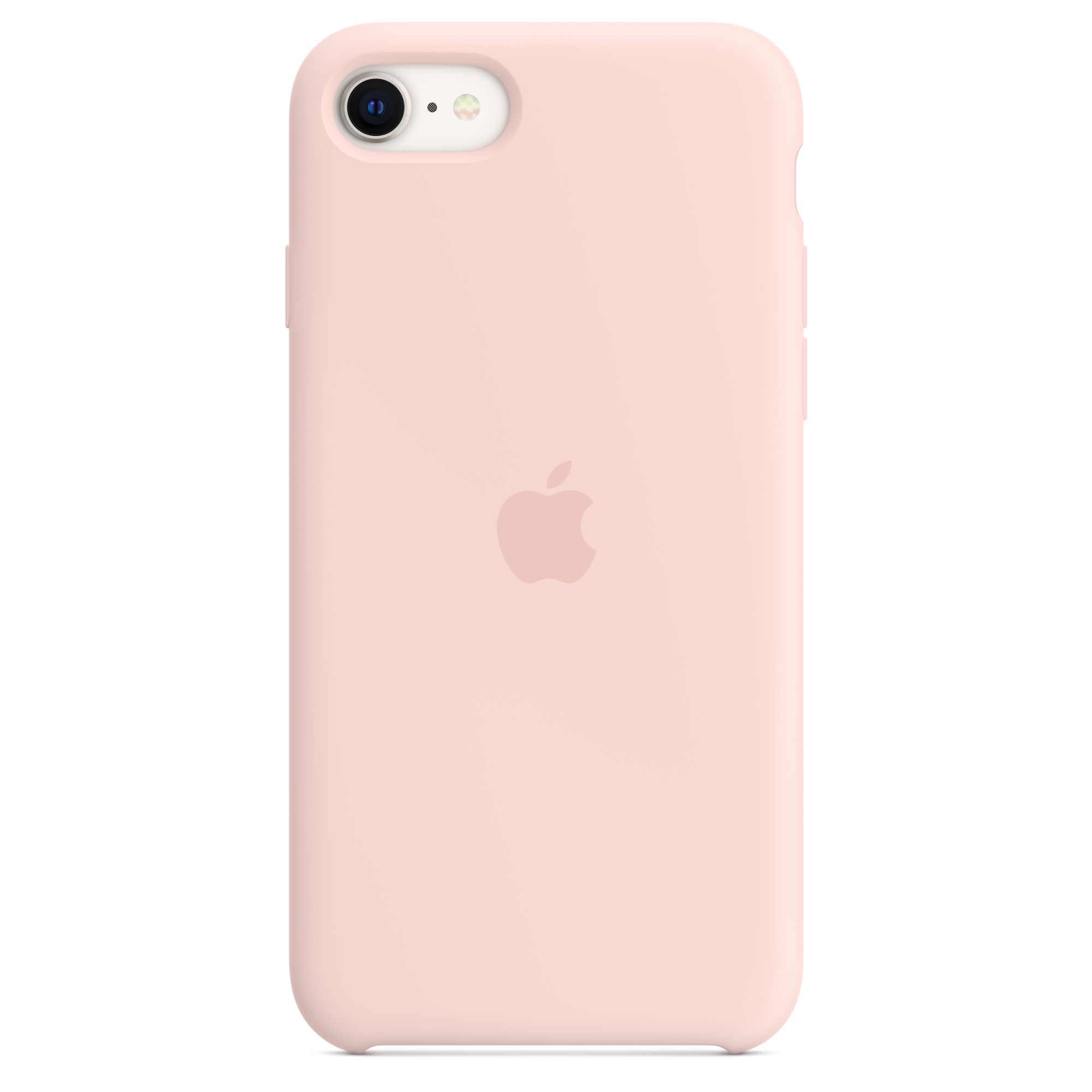 Apple iPhone SE (2022) Silicone Case Chalk Pink
