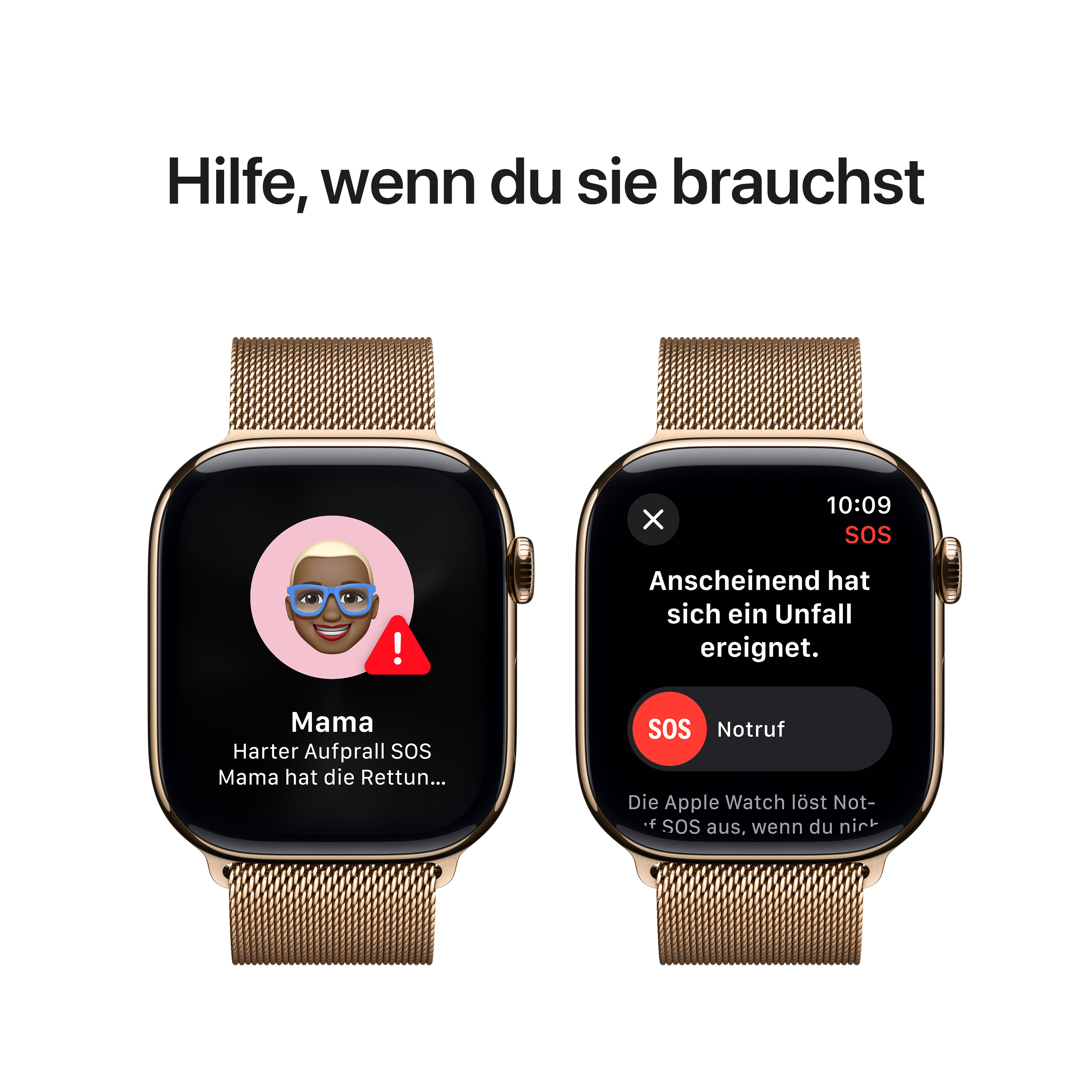 Apple Watch S10 Cel 46mm Gold Titan Gold Milanese Loop M/L Apple Watch S10 Cel 46mm Gold Titan Gold Milanese Loop M/L