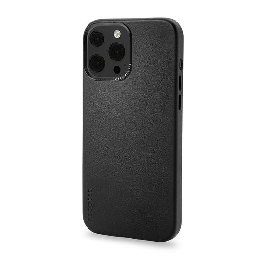 Decoded Leather Backcover iPhone 13 Pro 6.1", Black