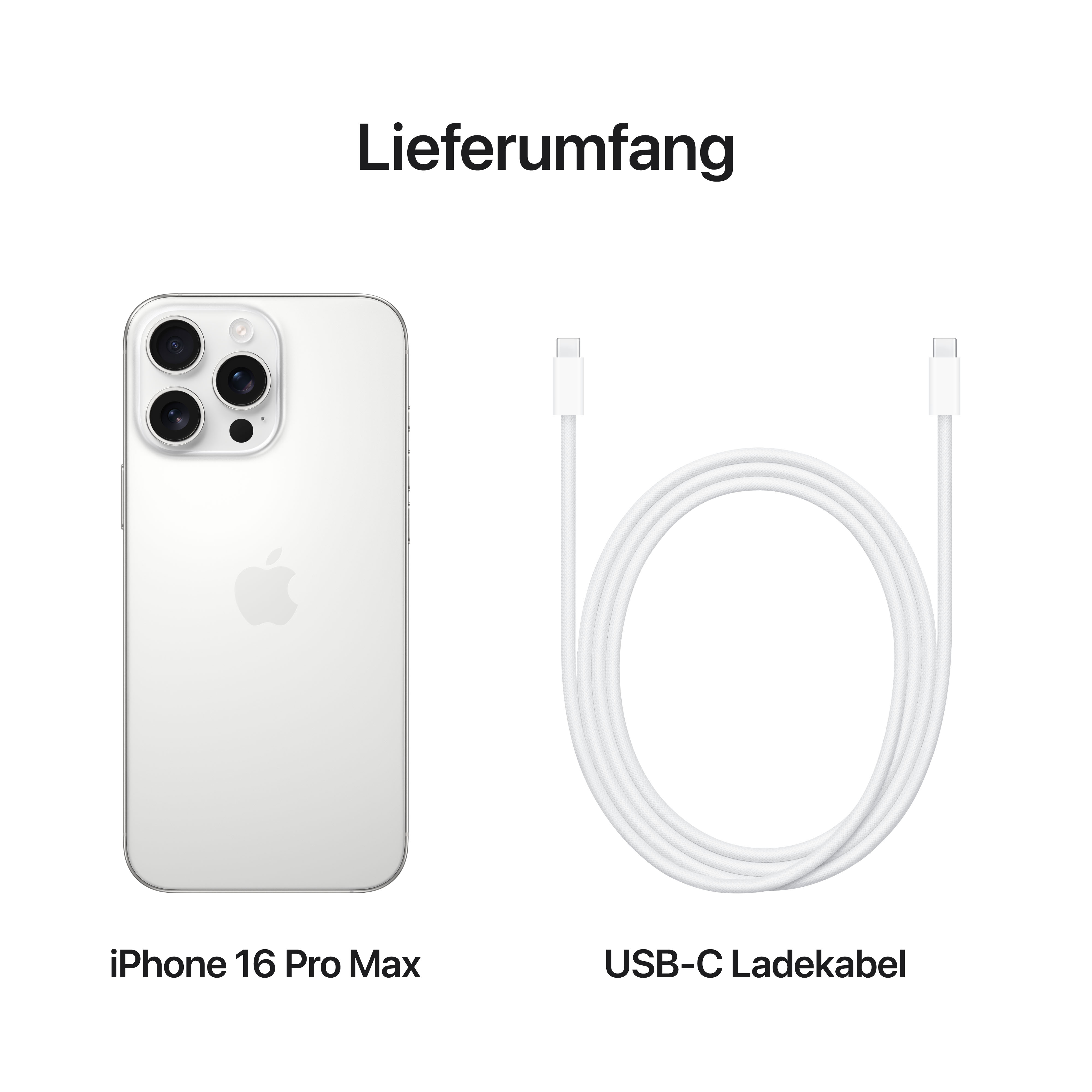Apple iPhone 16 Pro Max 256GB White Titanium