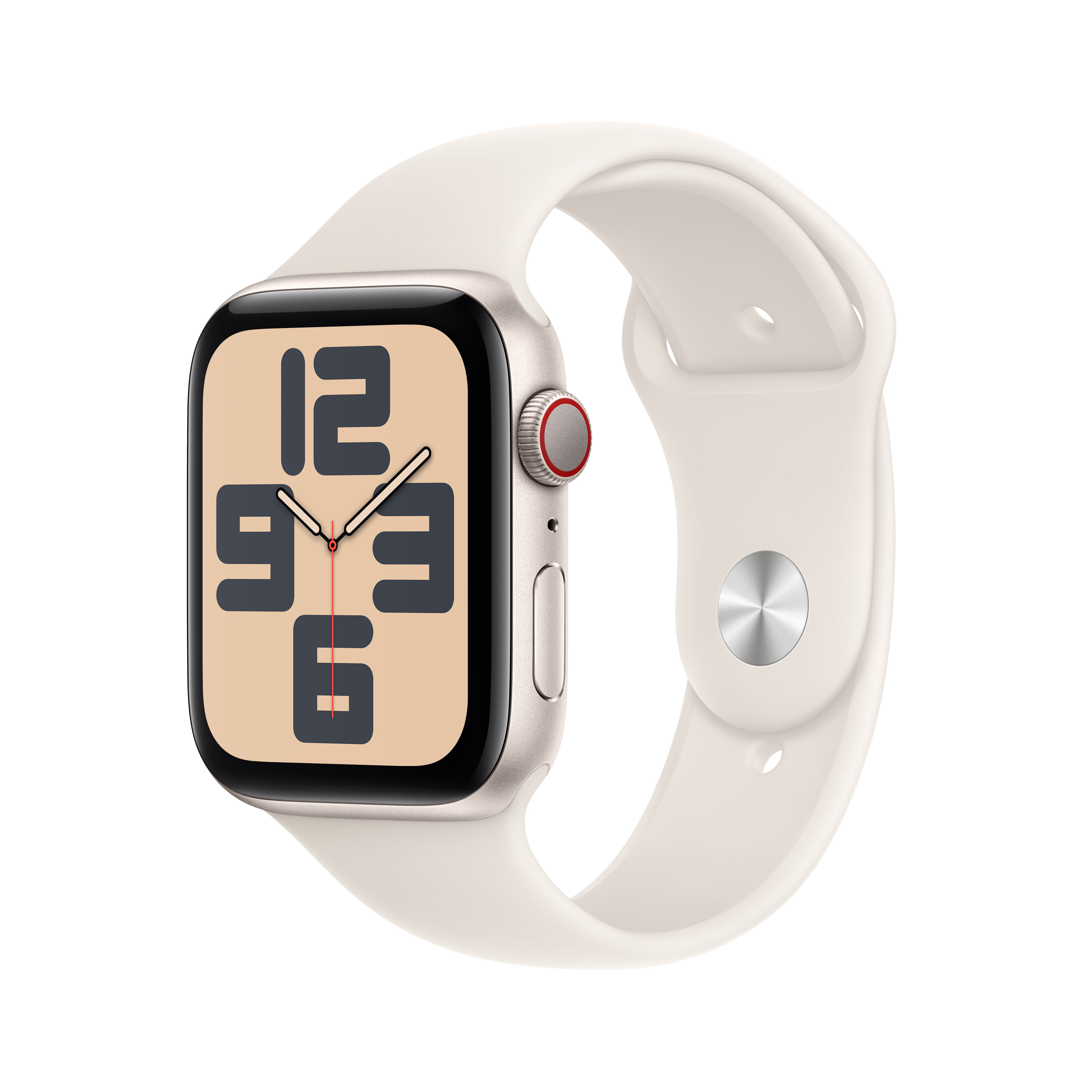 Apple Watch SE Cel 44mm Alu Starlight Sport Band S/M