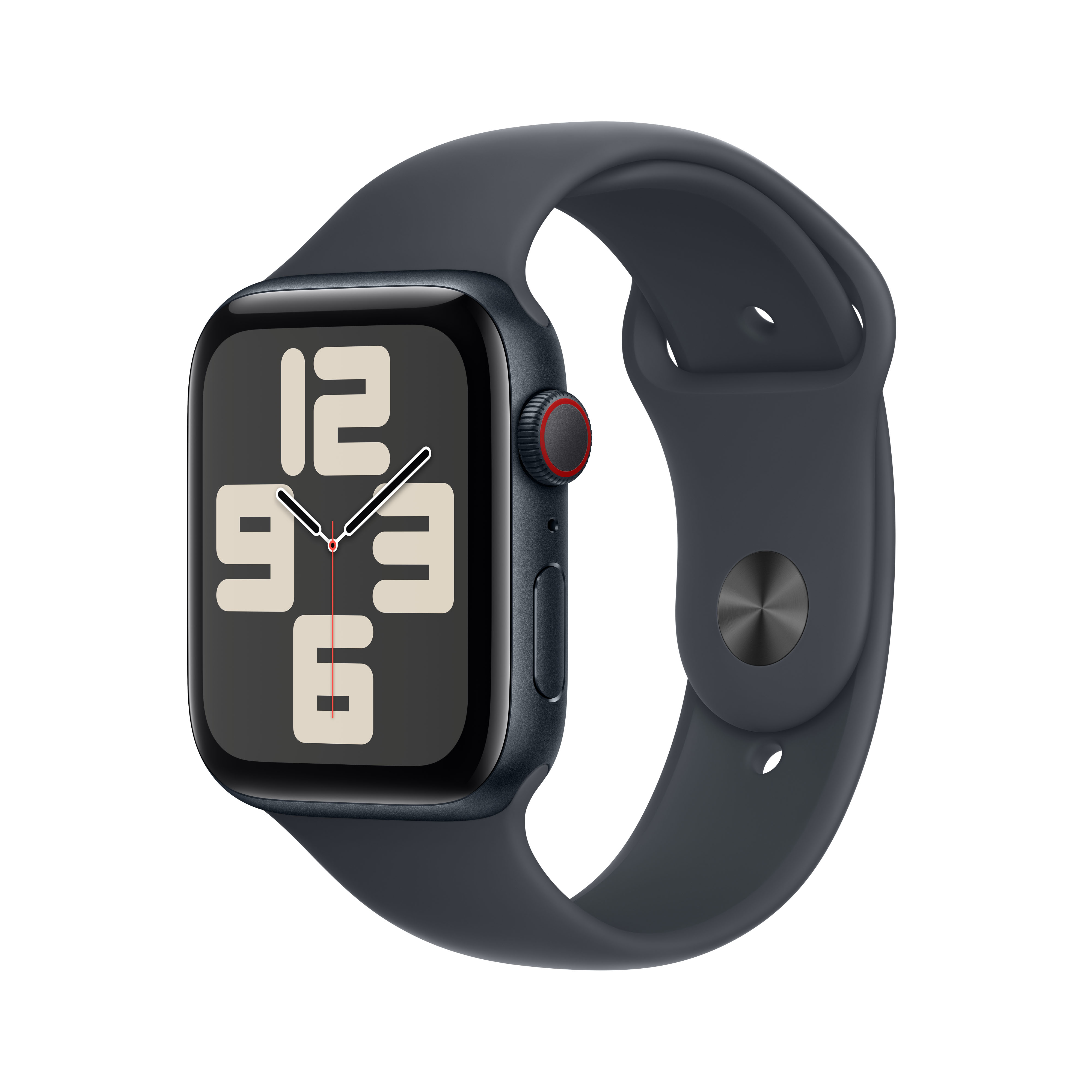Apple Watch SE Cel 44mm Alu Midnight Sport Band M/L