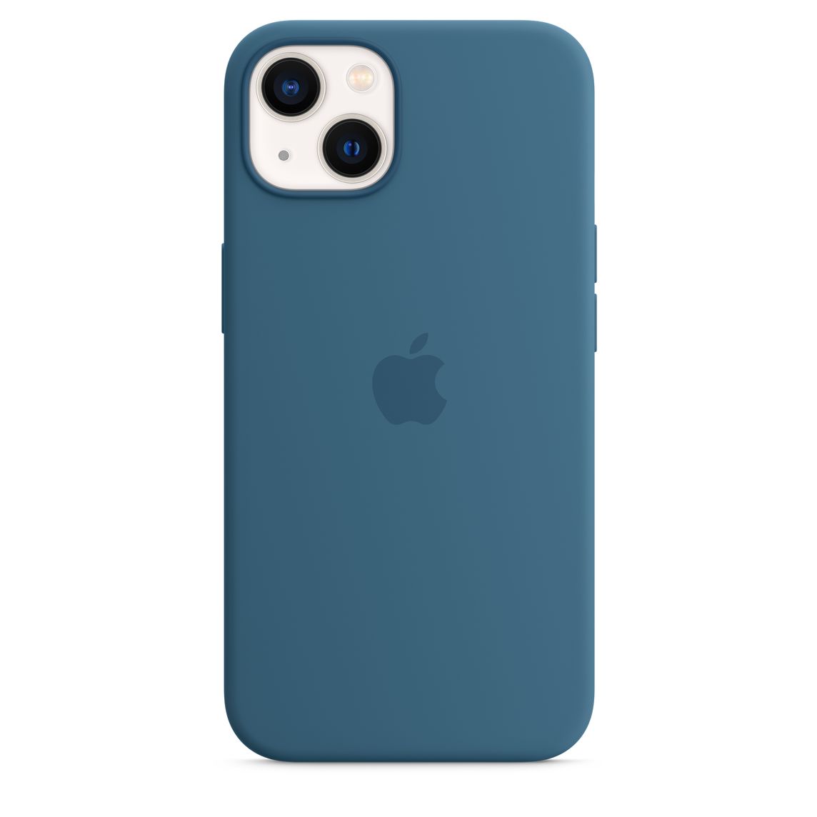 Apple iPhone 13 mini Silicone Case with MagSafe Blue Jay