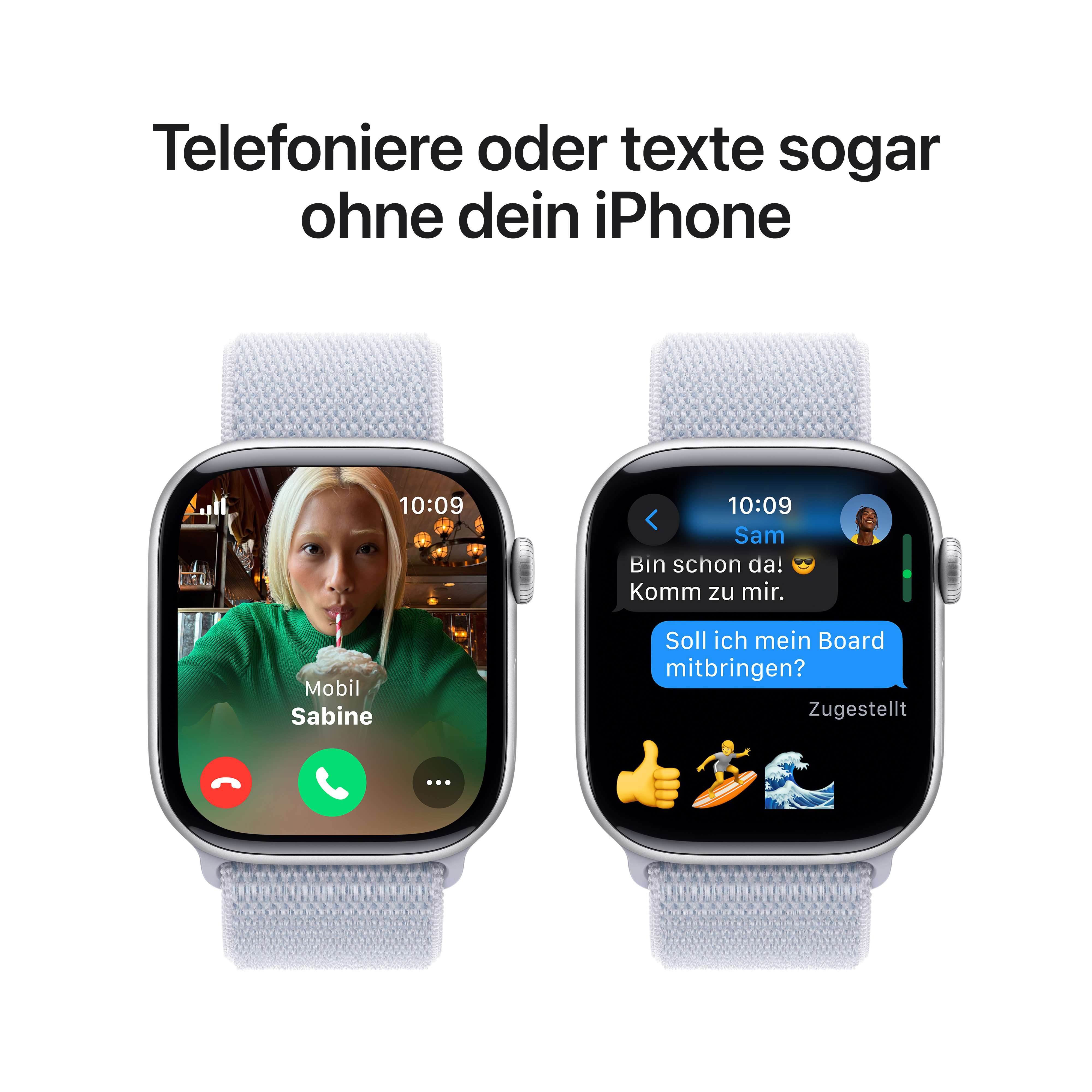 Apple Watch S10 Cel 46mm Alu Silver Blue Cloud Sport Loop Apple Watch S10 Cel 46mm Alu Silver Blue Cloud Sport Loop