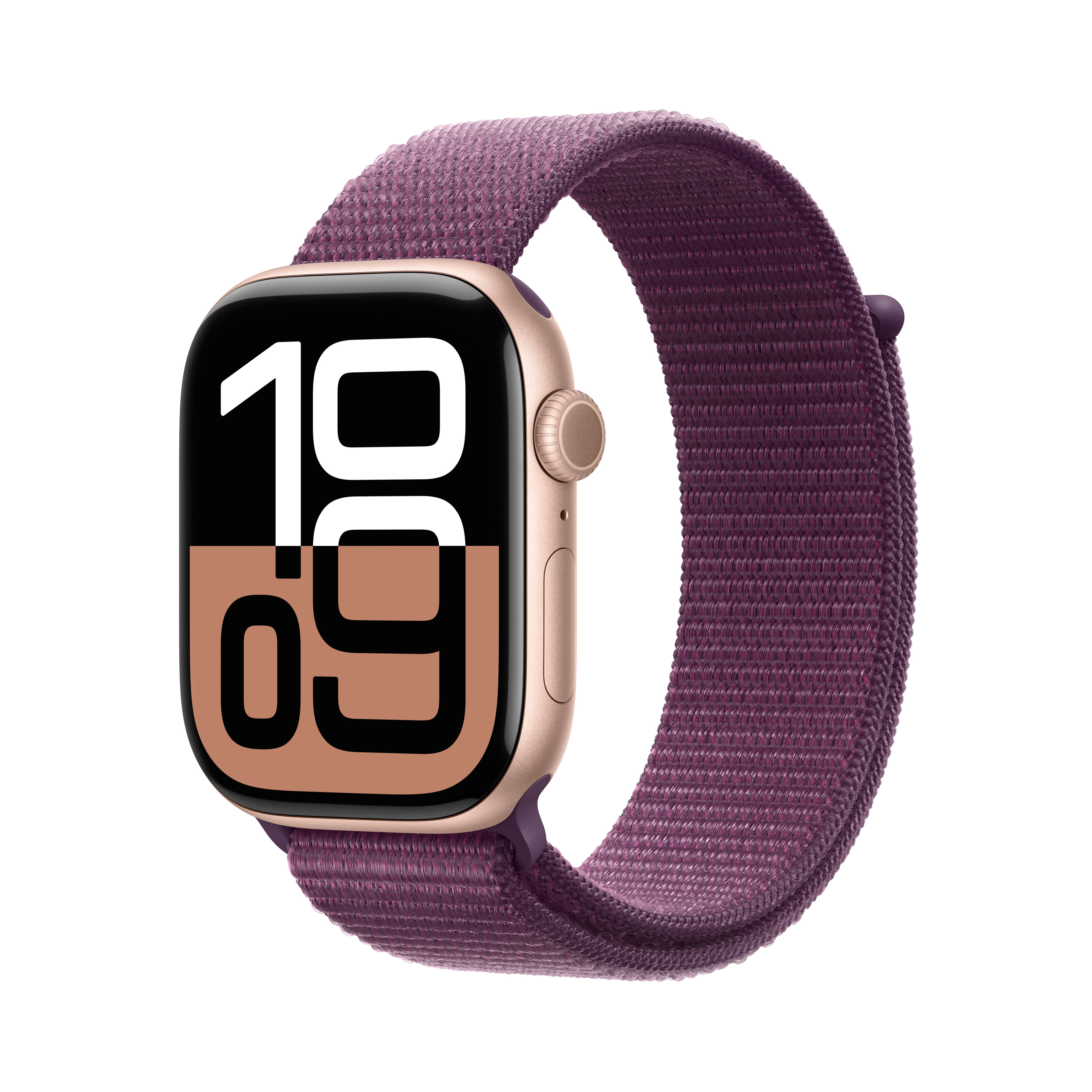 Apple Watch S10 GPS 46mm Alu Rose Gold Plum Sport Loop Apple Watch S10 GPS 46mm Alu Rose Gold Plum Sport Loop