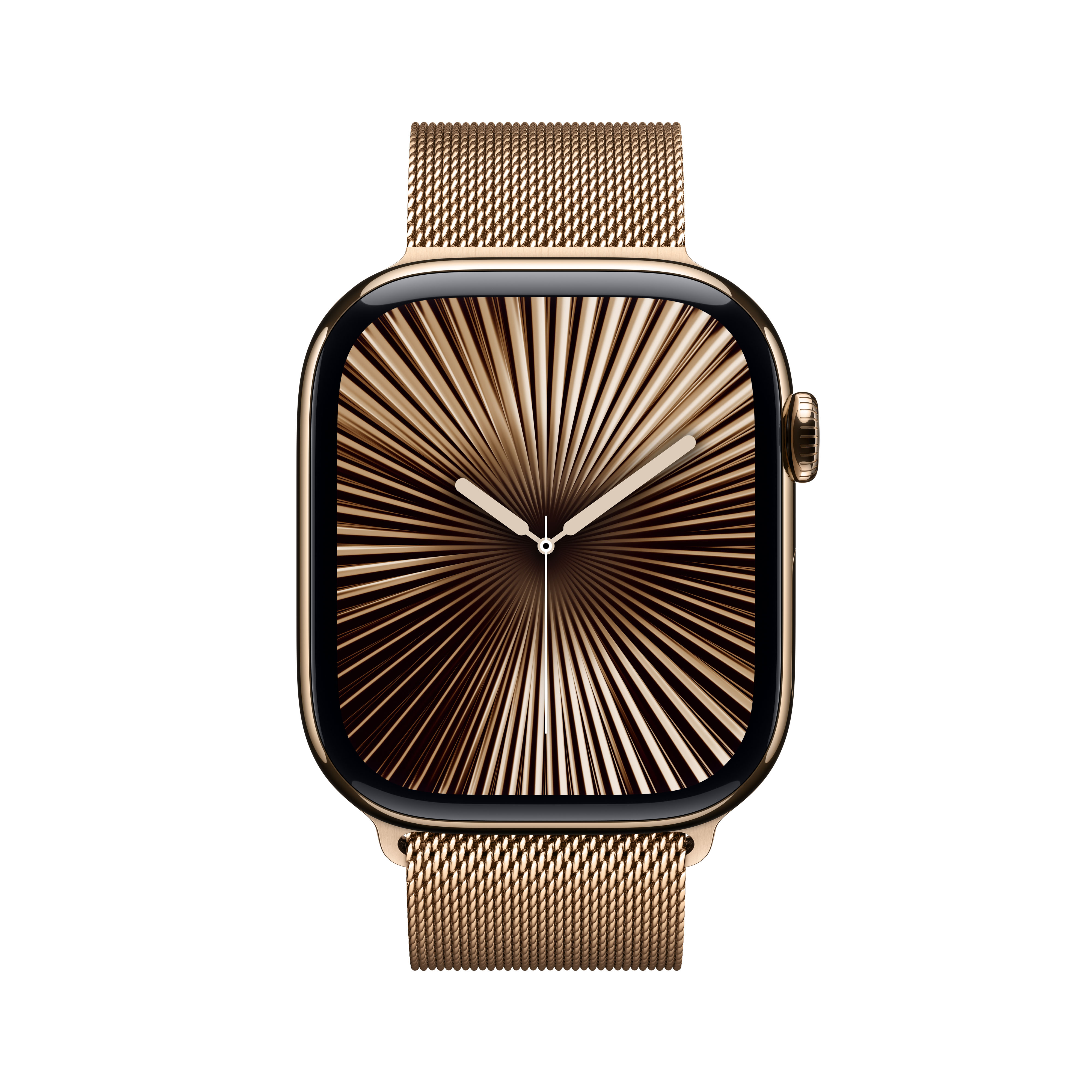 Apple Watch S10 Cel 46mm Gold Titan Gold Milanese Loop M/L Apple Watch S10 Cel 46mm Gold Titan Gold Milanese Loop M/L