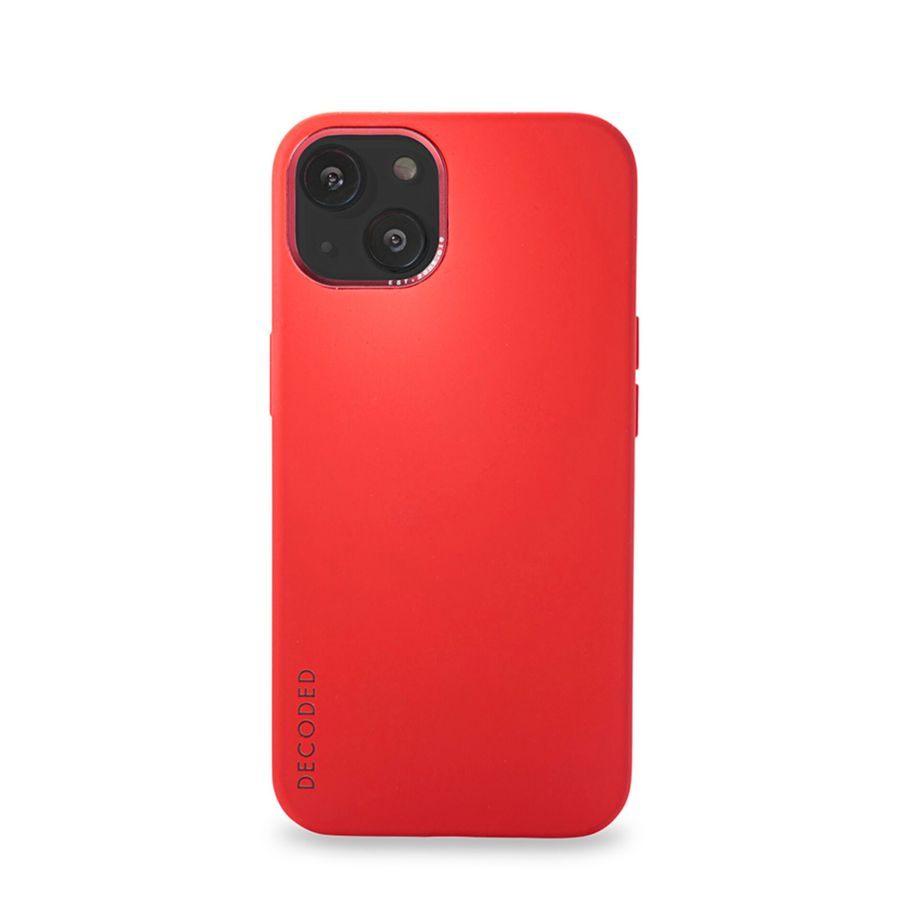 Decoded Silicone Backcover iPhone 13 6.1", Brick Red