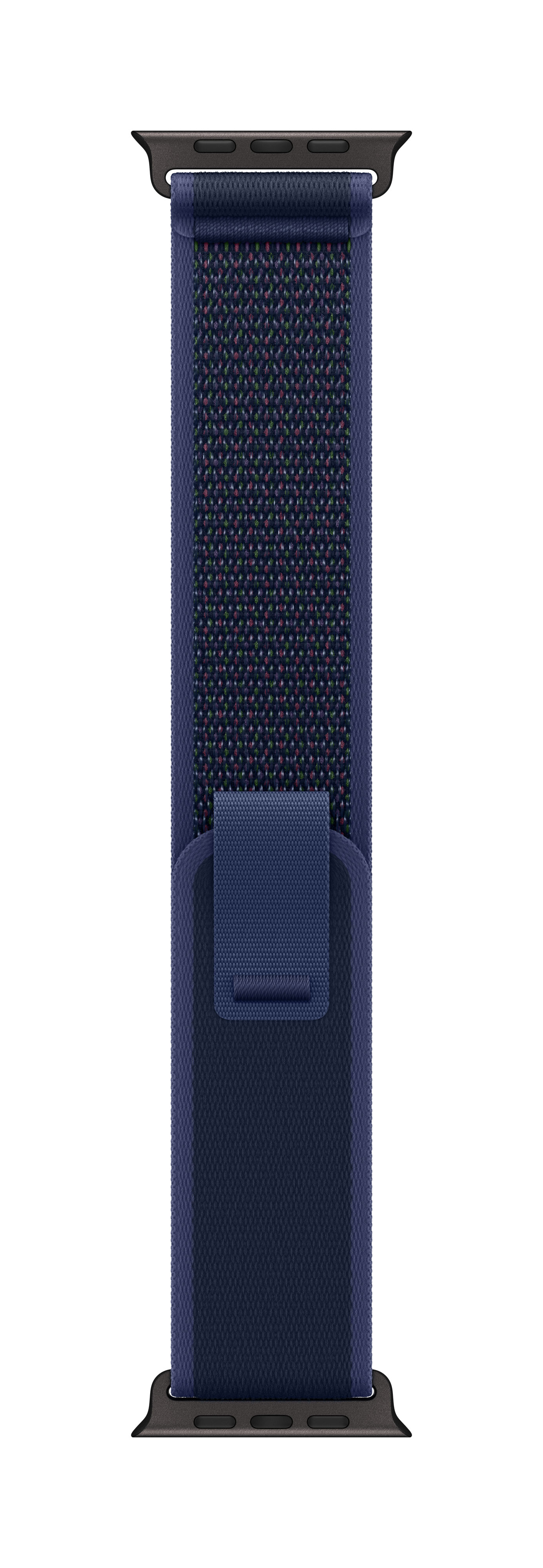 Apple 49mm Blue Trail Loop S/M Black Titanium Finish