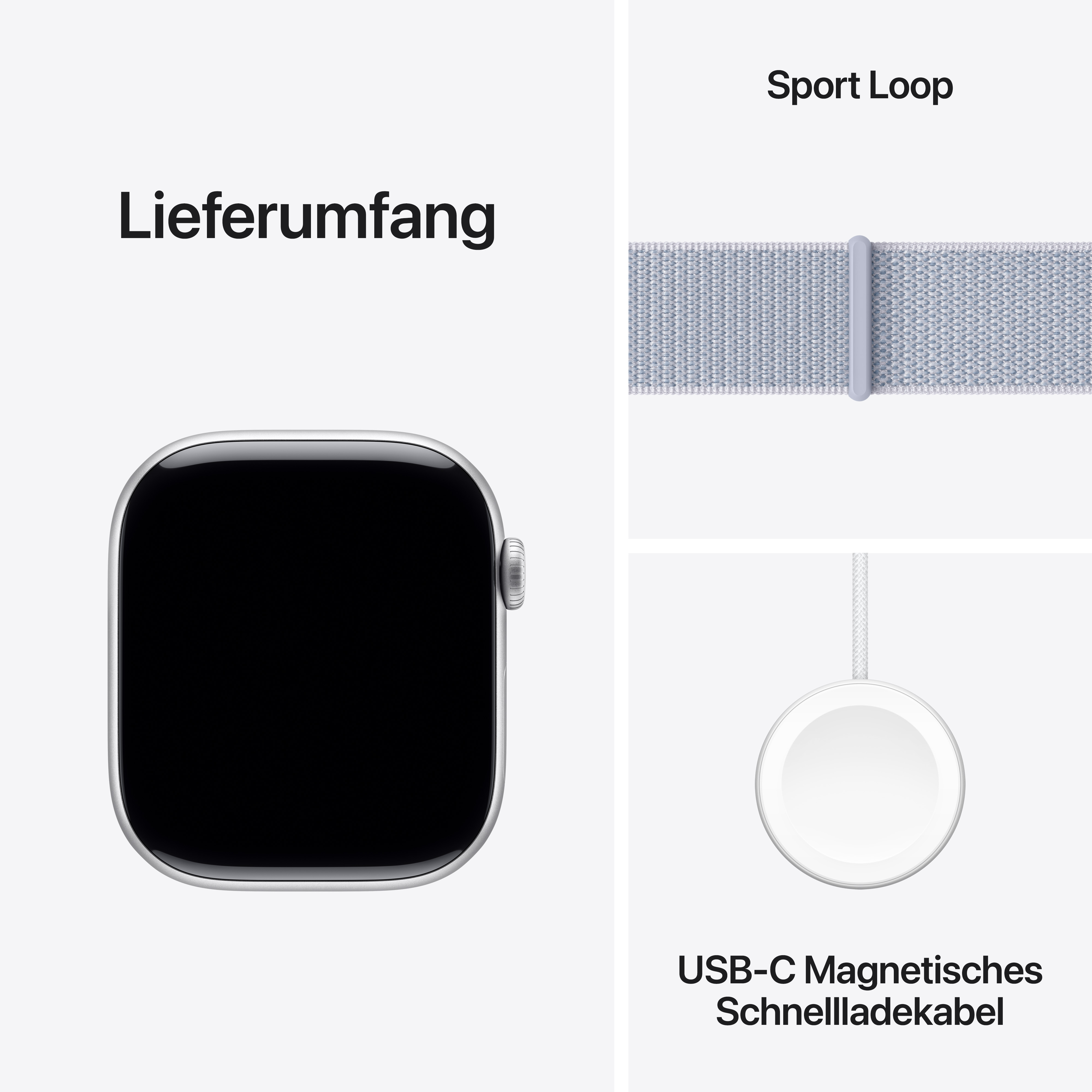 Apple Watch S10 Cel 46mm Alu Silver Blue Cloud Sport Loop Apple Watch S10 Cel 46mm Alu Silver Blue Cloud Sport Loop