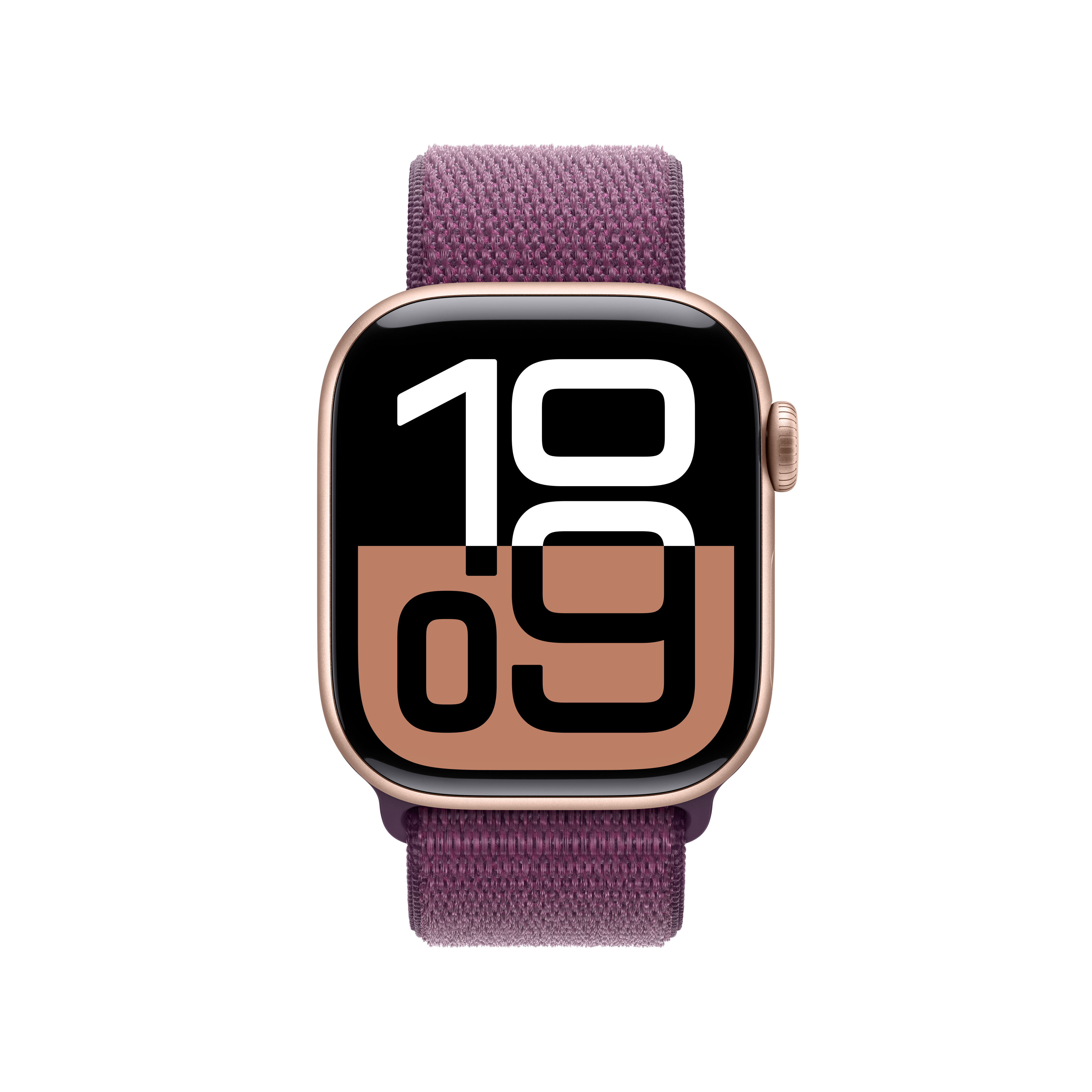 Apple Watch S10 GPS 42mm Alu Rose Gold Plum Sport Loop Apple Watch S10 GPS 42mm Alu Rose Gold Plum Sport Loop