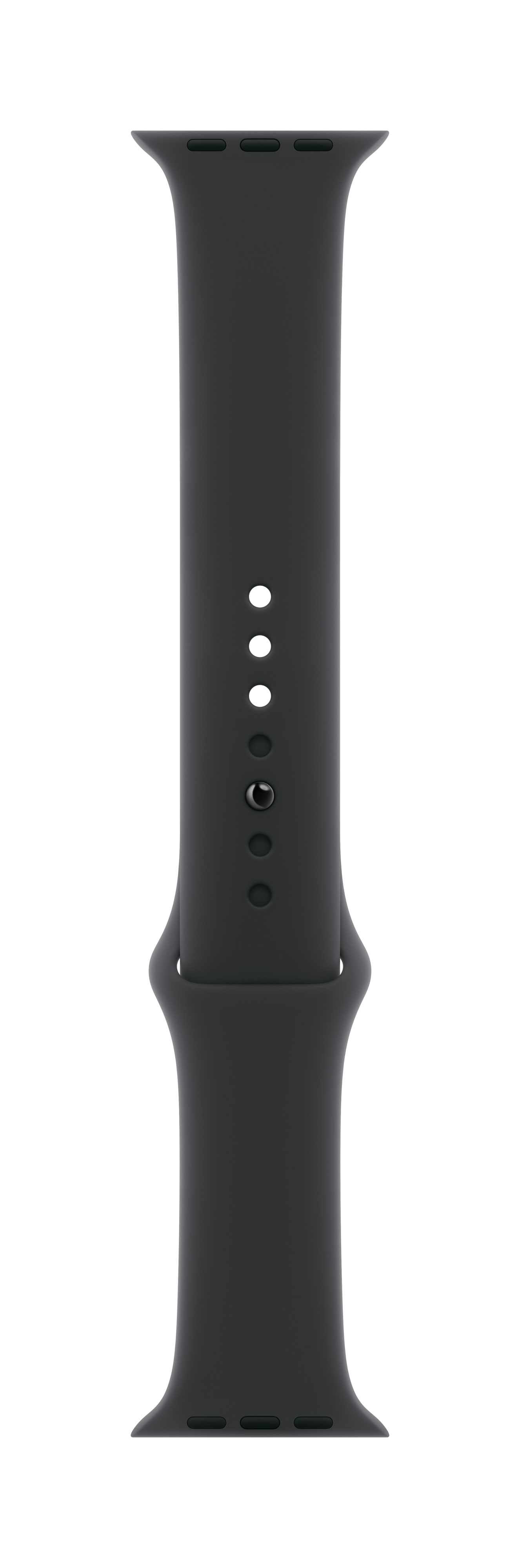 Apple 46 mm Black Sport Band M/L