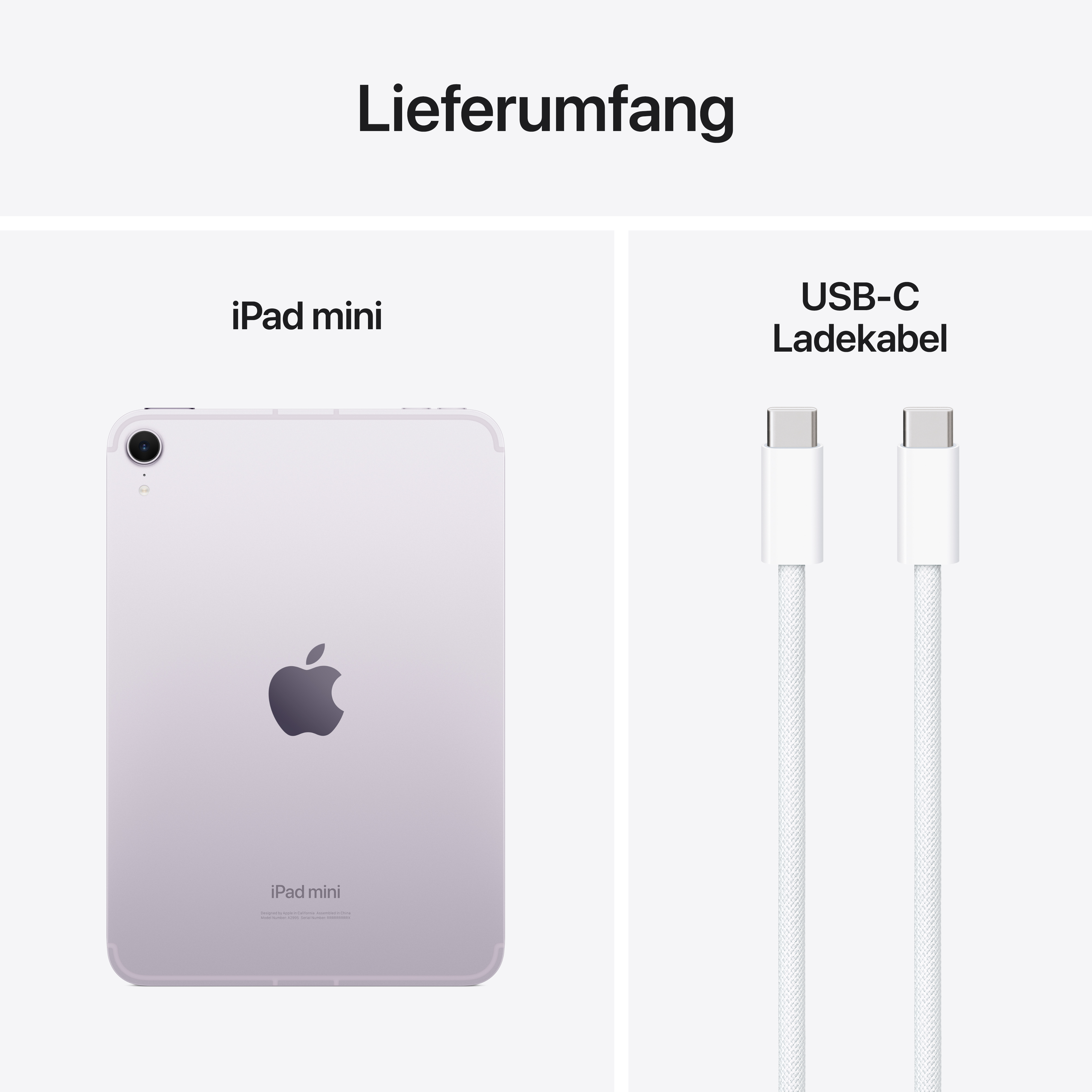 Apple iPad mini 2024 Wi-Fi + Cellular 256GB - Purple Apple iPad mini 2024 Wi-Fi + Cellular 256GB - Purple