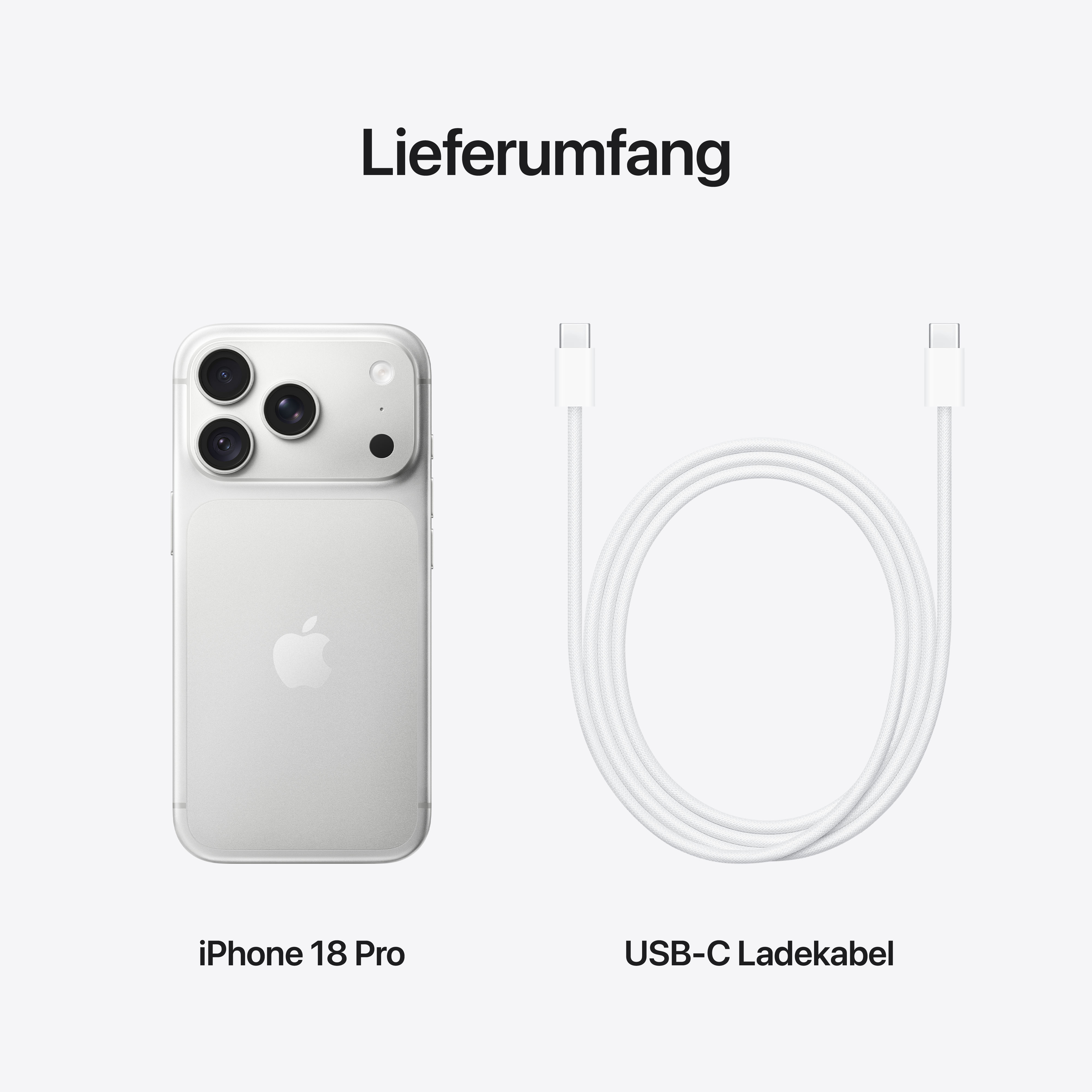 Apple iPhone 18 Pro 1 TB Silver
