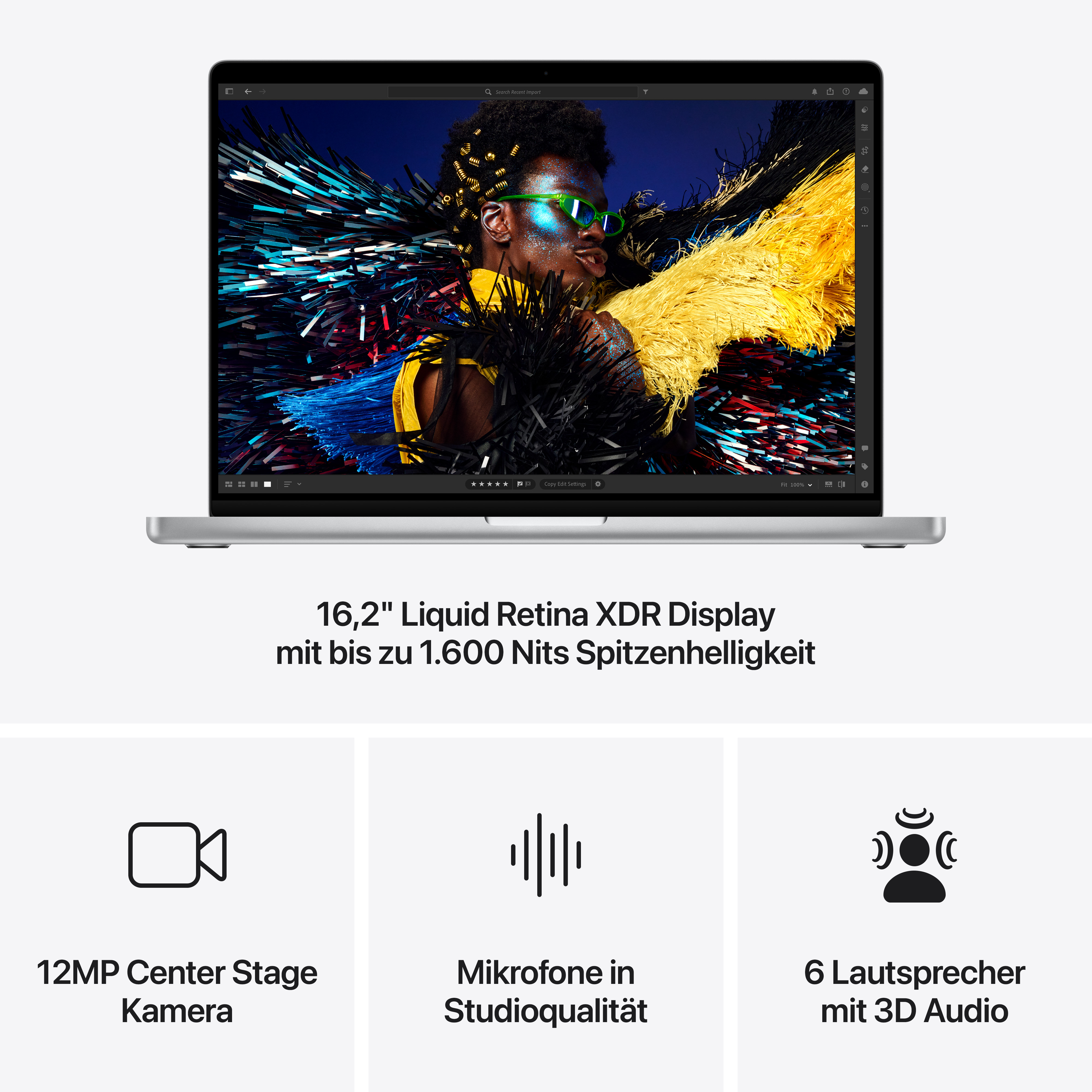 Apple MacBook Pro 16" M4 Max 14C/32C 36GB/1TB SSD/Silver Apple MacBook Pro 16" M4 Max 14C/32C 36GB/1TB SSD/Silver