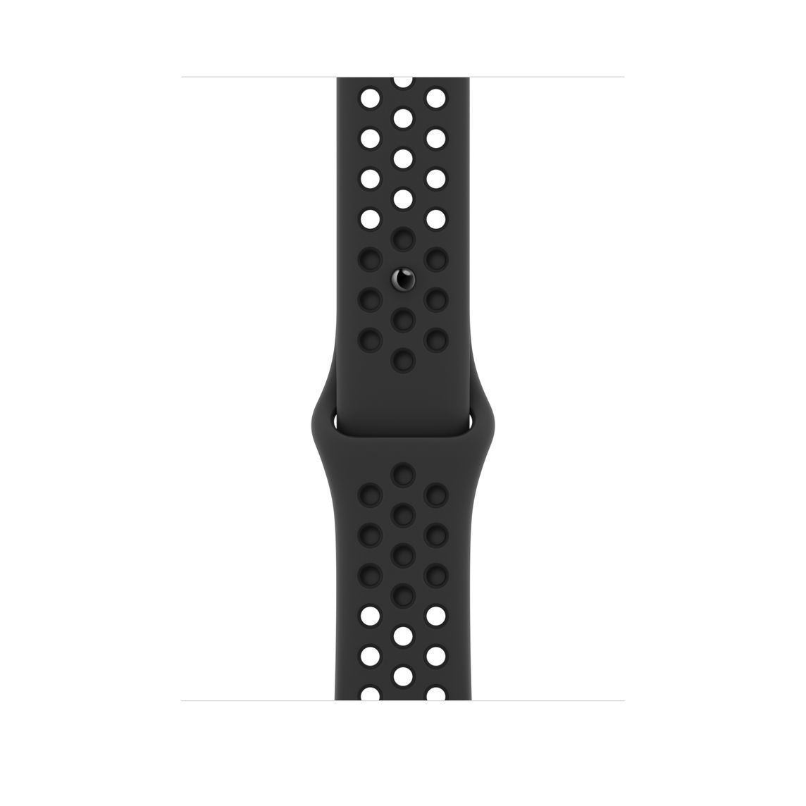 Apple Watch 45 mm Anthracite/Black Nike Sport Band Regular