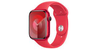 Apple Watch S9 GPS 45 mm Alu (PRODUCT)RED + RED Sport Band M/L