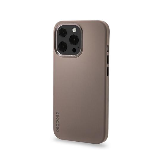 Decoded Silicone Backcover iPhone 13 Pro 6.1", Dark Taupe