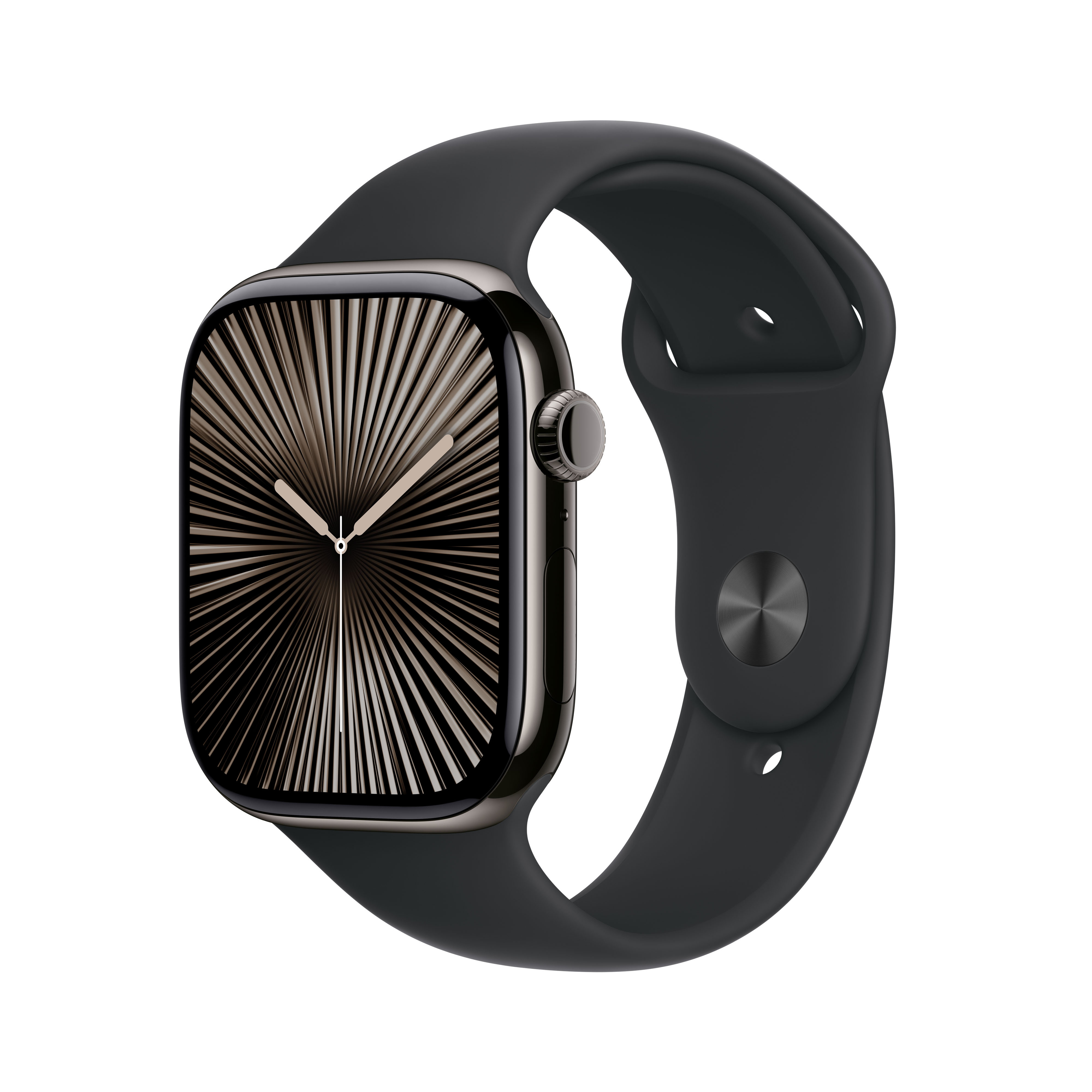 Apple Watch S10 Cel 46mm Slate Titan Black Sport Band M/L