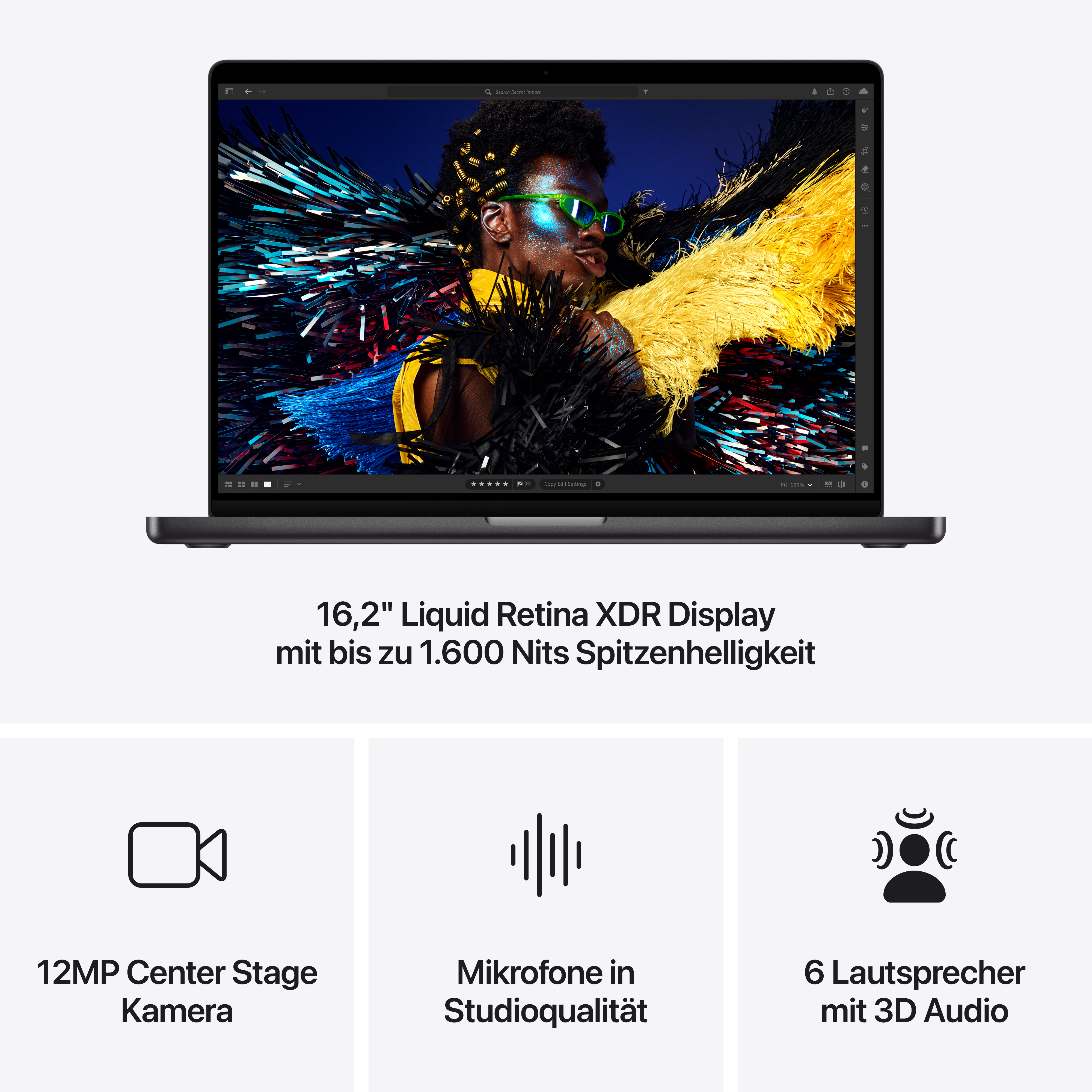 Apple MacBook Pro 16" M4 Pro 14C/20C 48GB/512GB SSD/Space Apple MacBook Pro 16" M4 Pro 14C/20C 48GB/512GB SSD/Space