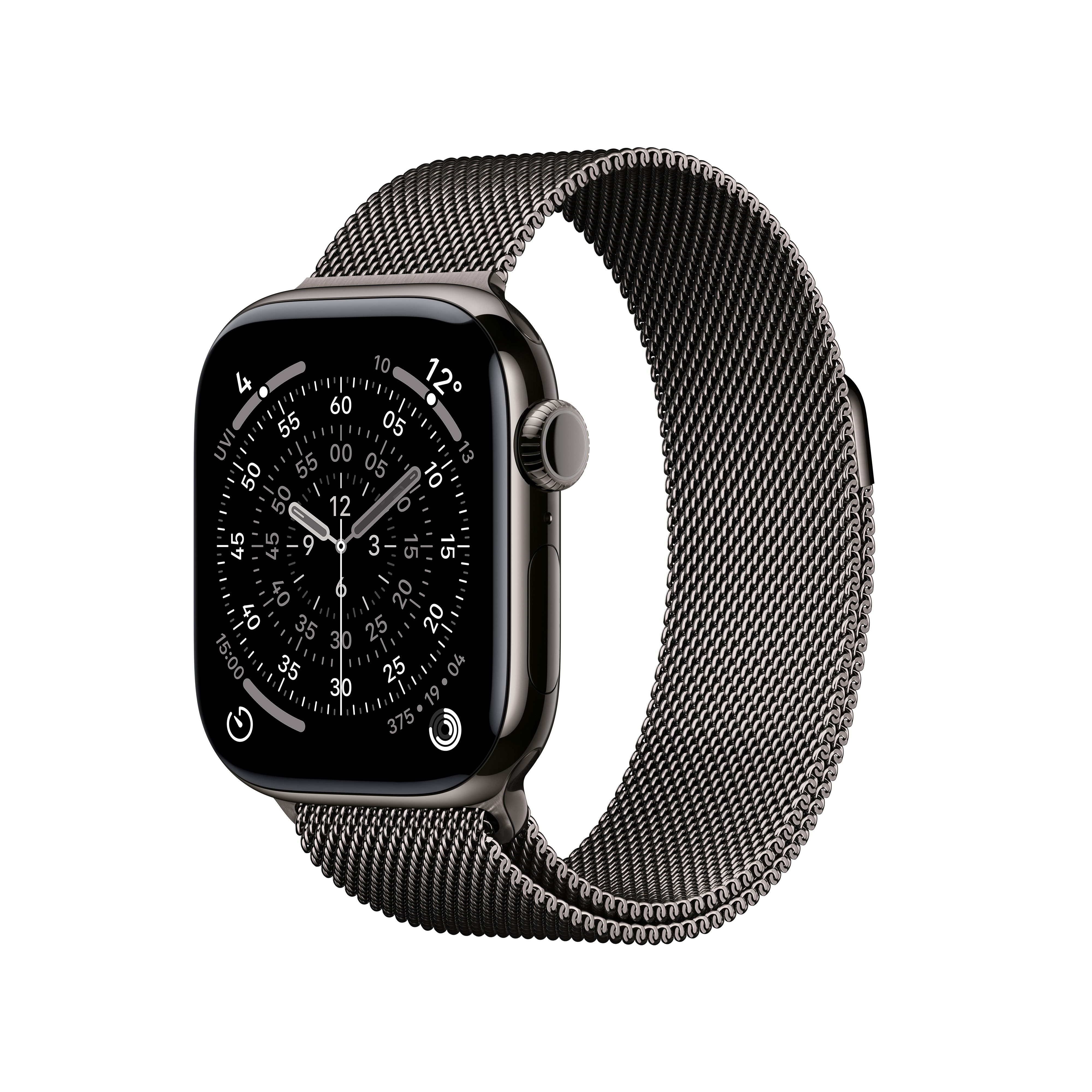Apple W 11 Cel 42mm ST Case Slate Milanese Loop