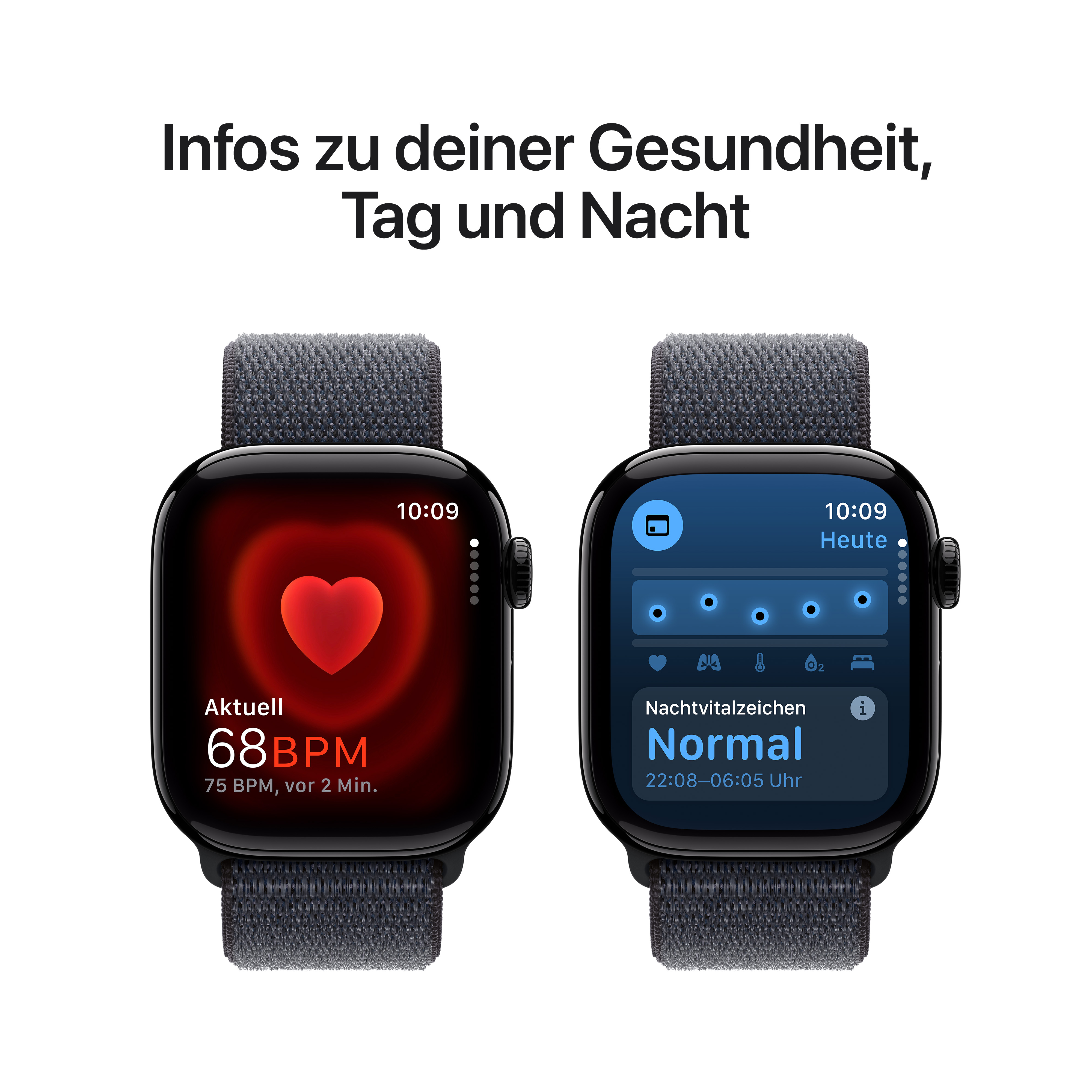 Apple Watch S10 Cell. 42 mm Alu Jet Black Ink Sport Loop Apple Watch S10 Cell. 42 mm Alu Jet Black Ink Sport Loop