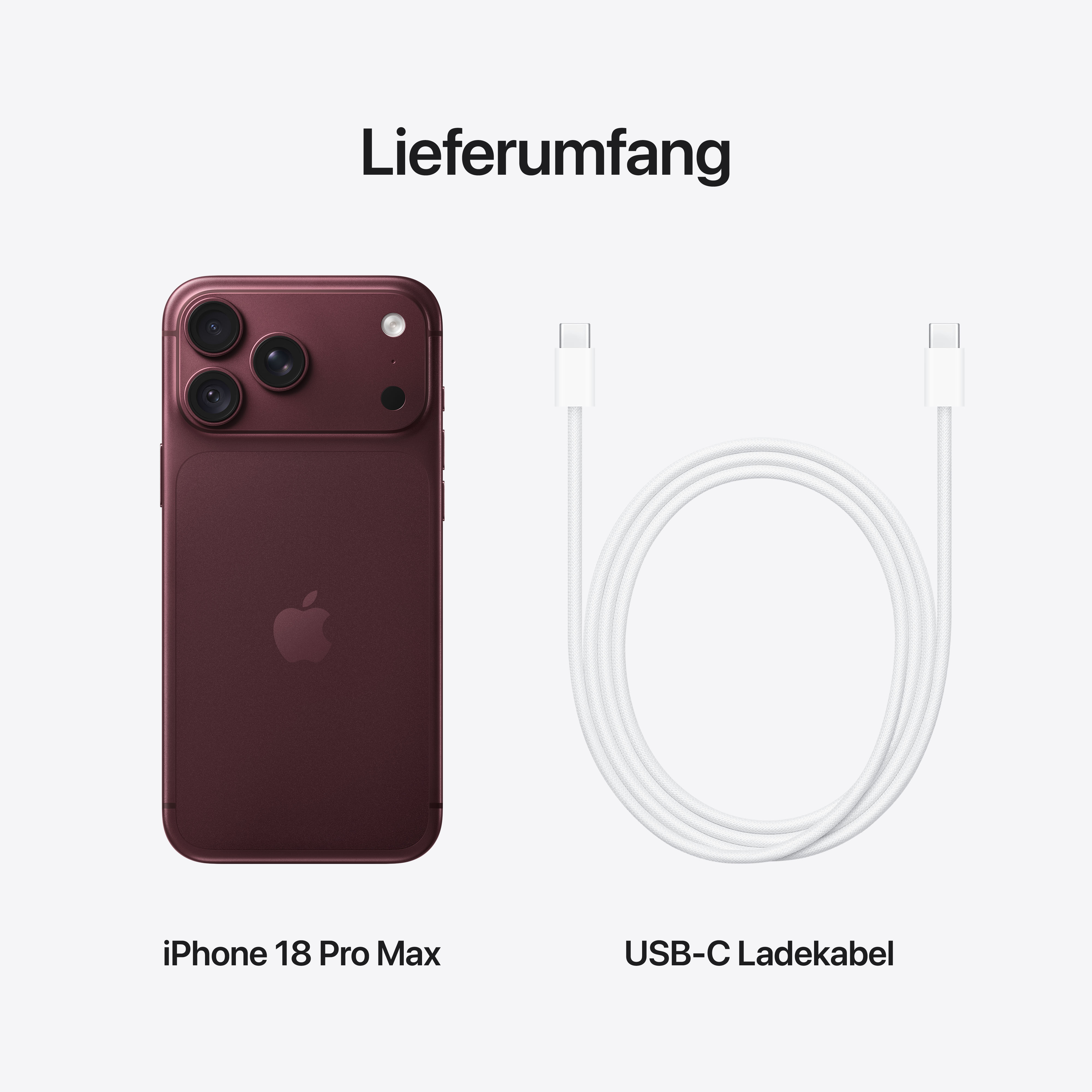 Apple iPhone 18 Pro Max 1 TB Burgundy