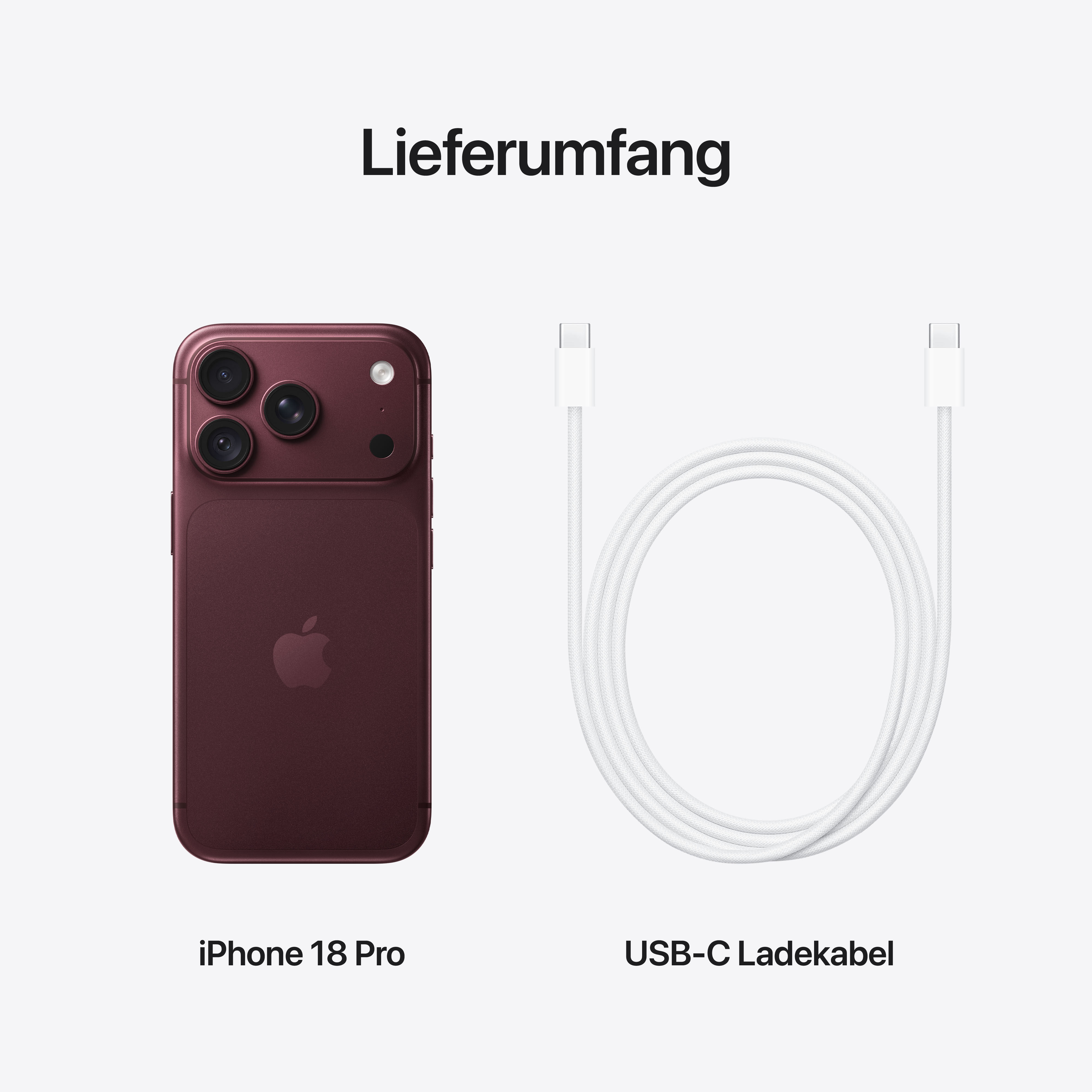 Apple iPhone 18 Pro 2 TB Burgundy