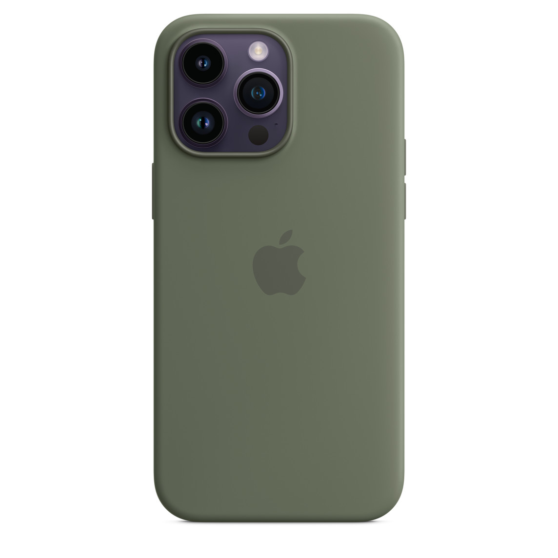 Apple iPhone 14 Pro Max Silicone Case with MagSafe Olive