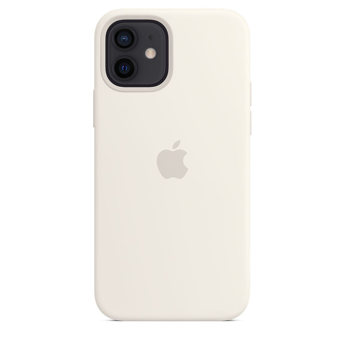 Apple iPhone 12/12Pro Silicon Case with MagSafe White