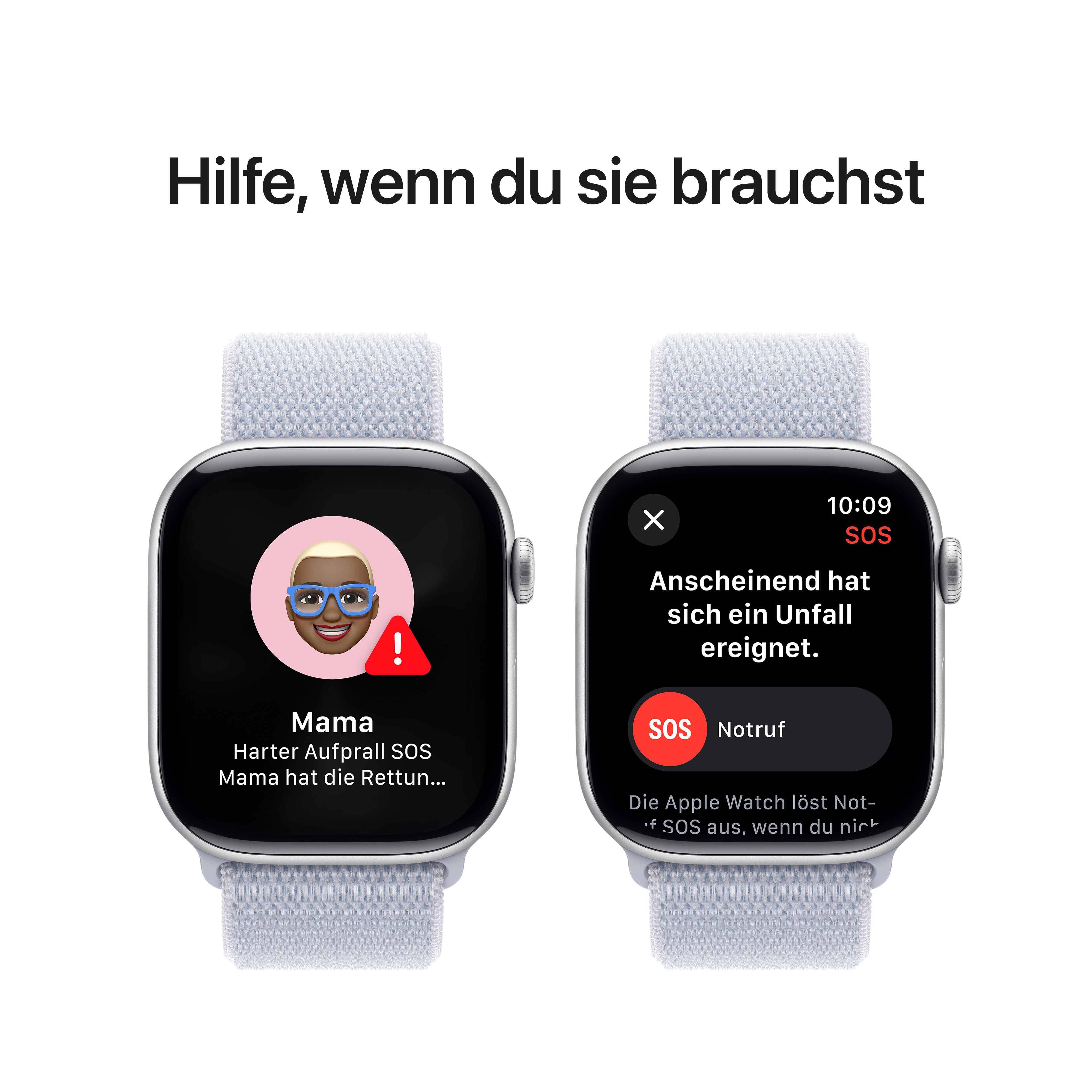 Apple Watch S10 Cel 46mm Alu Silver Blue Cloud Sport Loop Apple Watch S10 Cel 46mm Alu Silver Blue Cloud Sport Loop