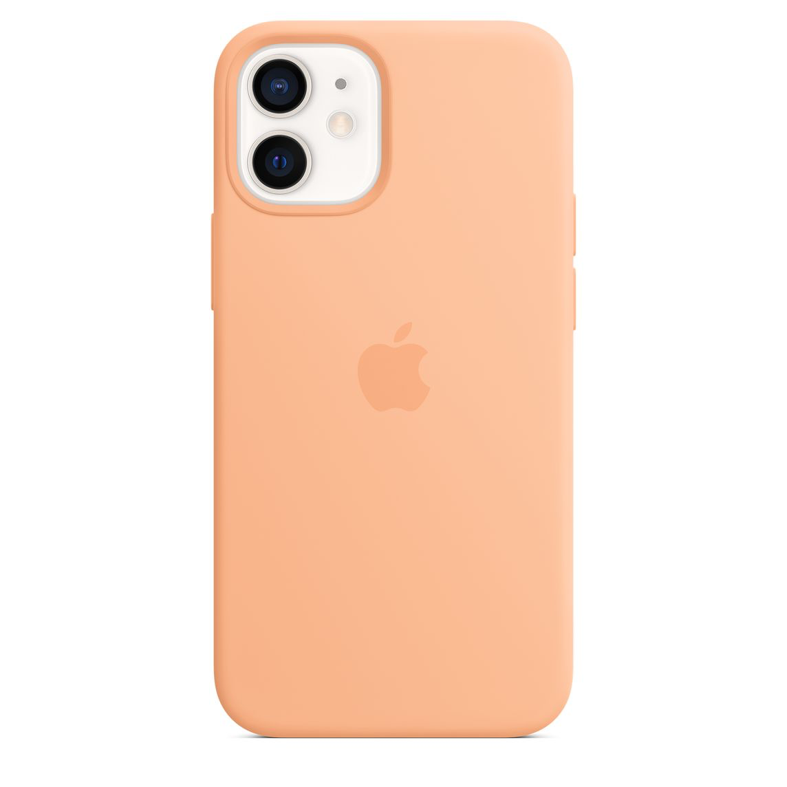 Apple iPhone 12 mini Silicone Case with MagSafe Cantaloupe