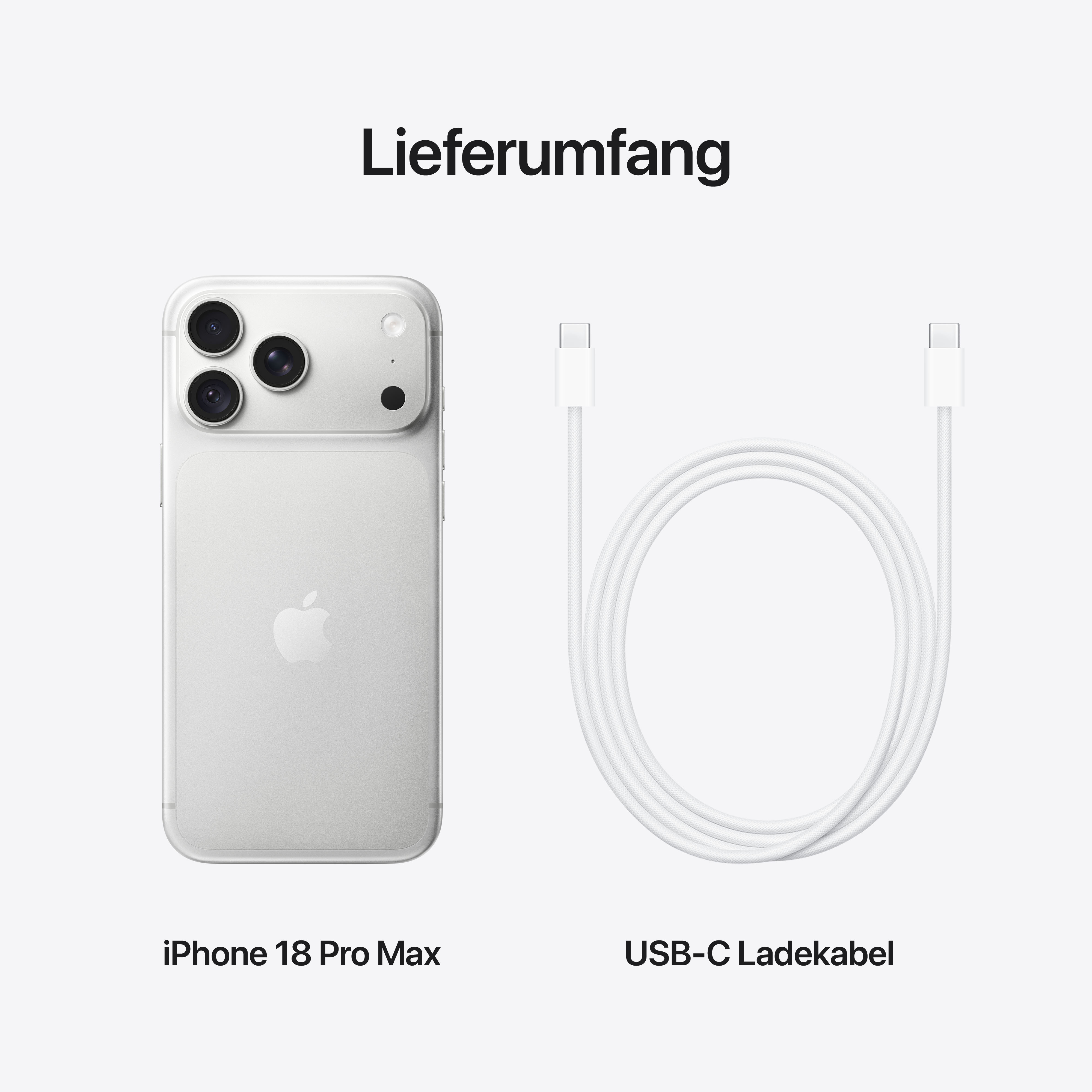 Apple iPhone 18 Pro Max 256 GB Silver