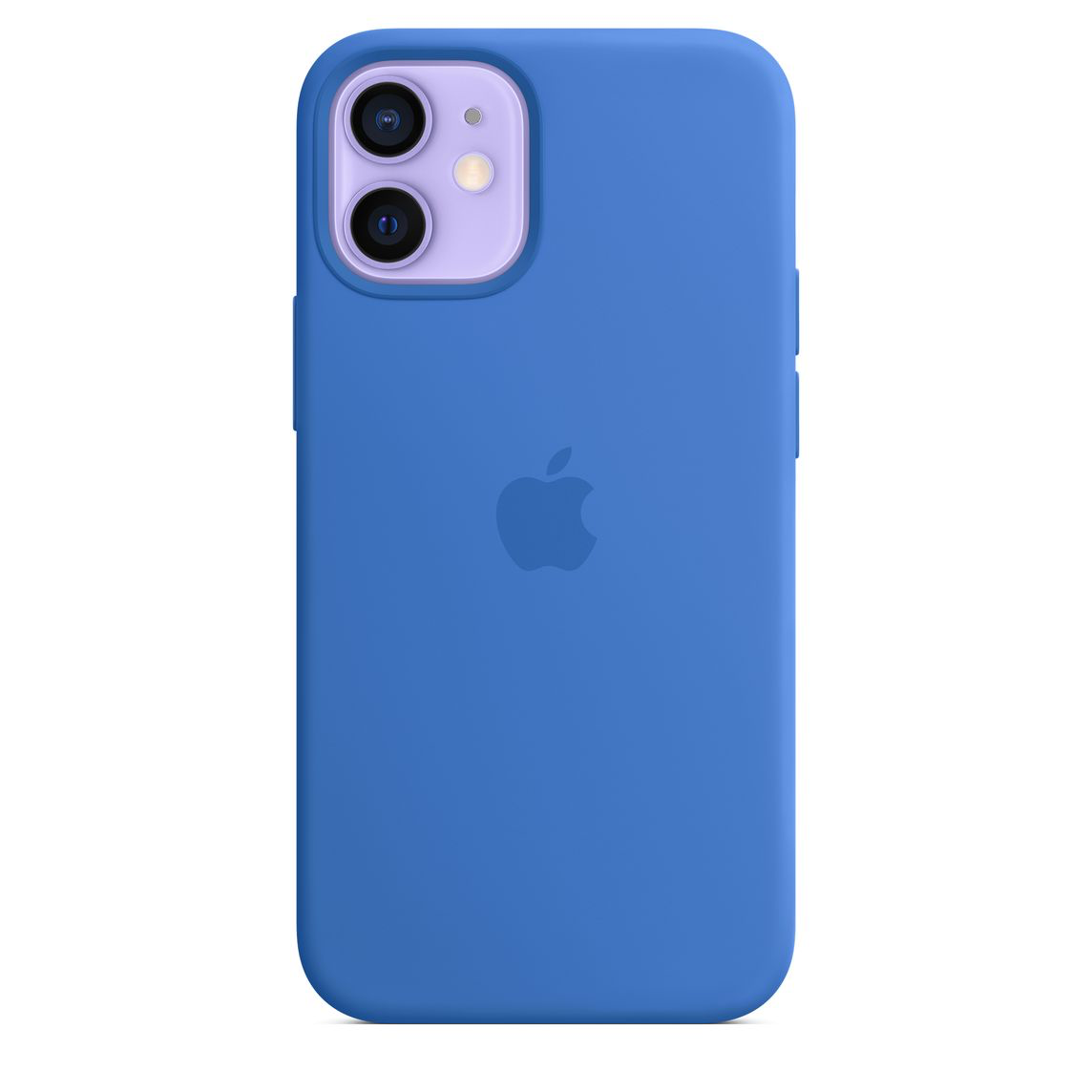 Apple iPhone 12 mini Silicone Case with MagSafe Capri Blue