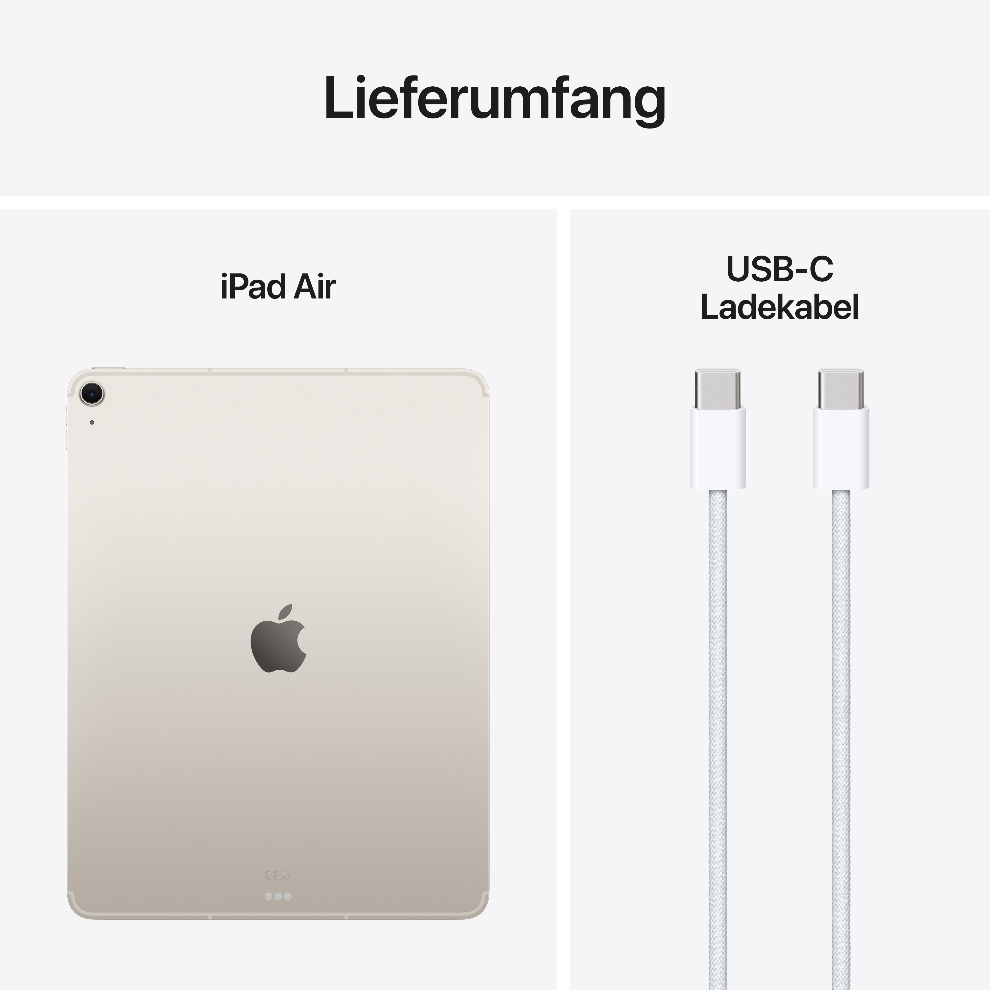 Apple iPad Air 13" M3 Wi-Fi + Cell. 128GB Starlight