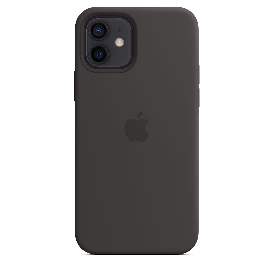 Apple iPhone 12/12 Pro Silicon Case with MagSafe Black