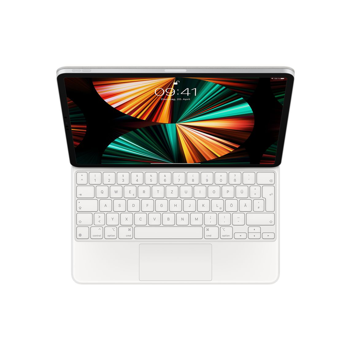 Apple iPad Pro Magic Keyboard 12,9" (2021) German White