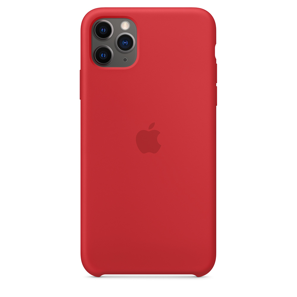 Apple iPhone 11 Pro Max Silicone Case (PRODUCT)RED