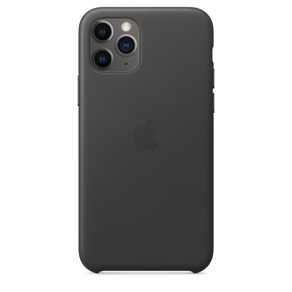 Apple iPhone 11 Pro Leather Case Black