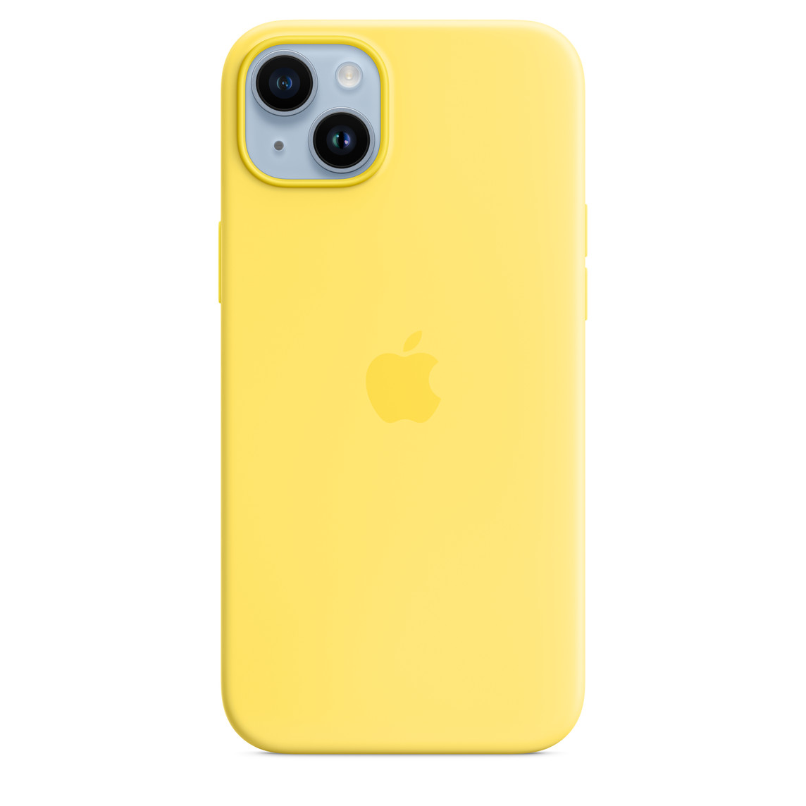 Apple iPhone 14 Plus Silicone Case w. MagSafe Canary Yellow