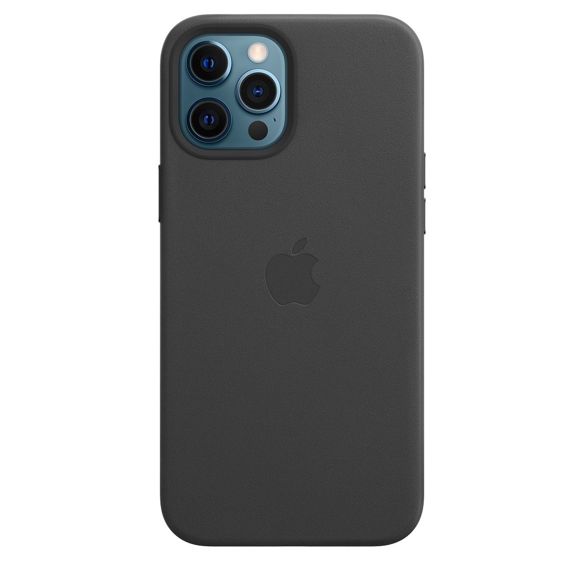 Apple iPhone 12 Pro Max Leath er Case with MagSafe Black