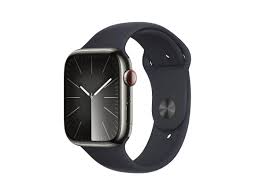 Apple Watch S9 CEL 45 mm Stee l Graphite+Midnight Sport B S