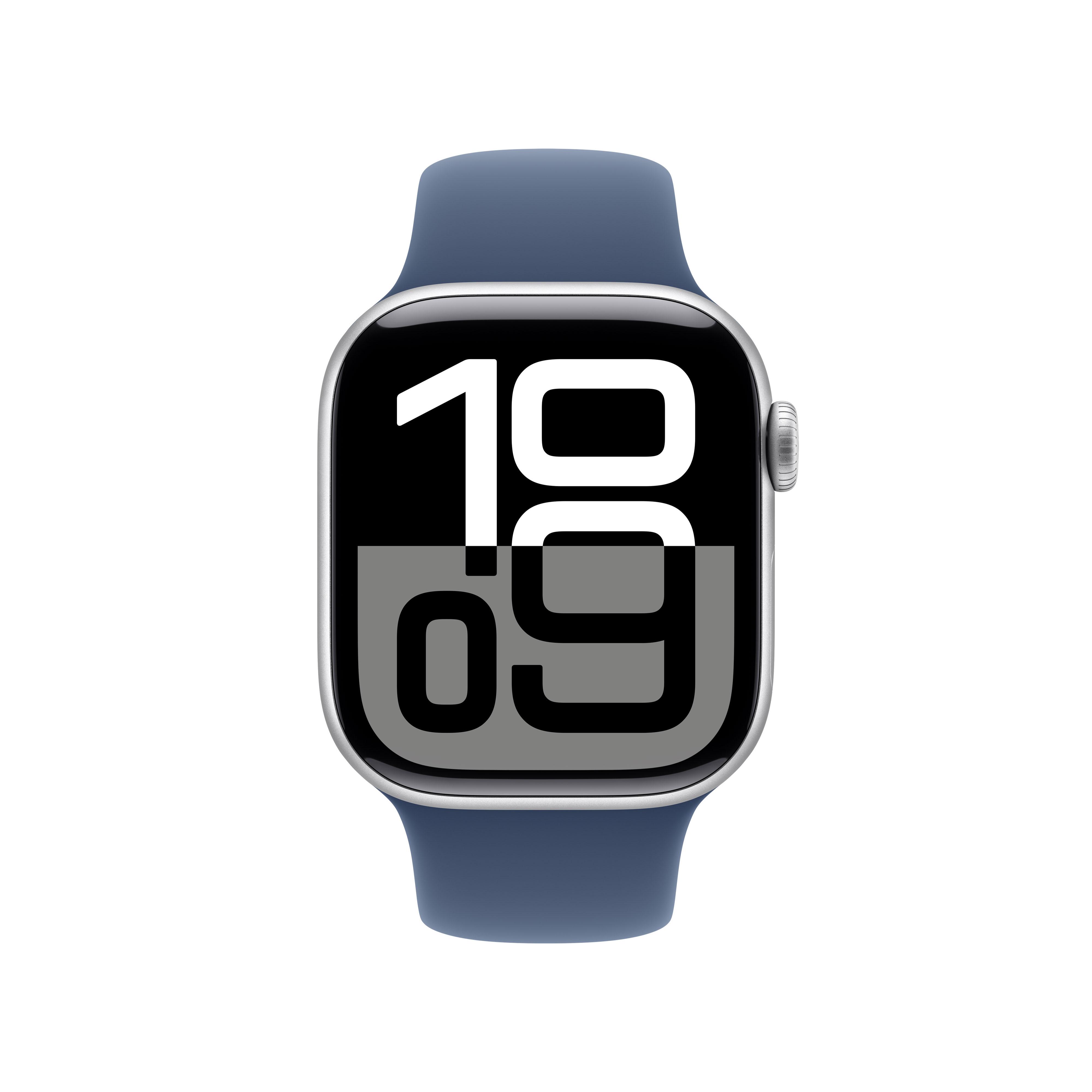 Apple Watch S10 Cel 42mm Alu Silver Denim Sport Band M/L Apple Watch S10 Cel 42mm Alu Silver Denim Sport Band M/L