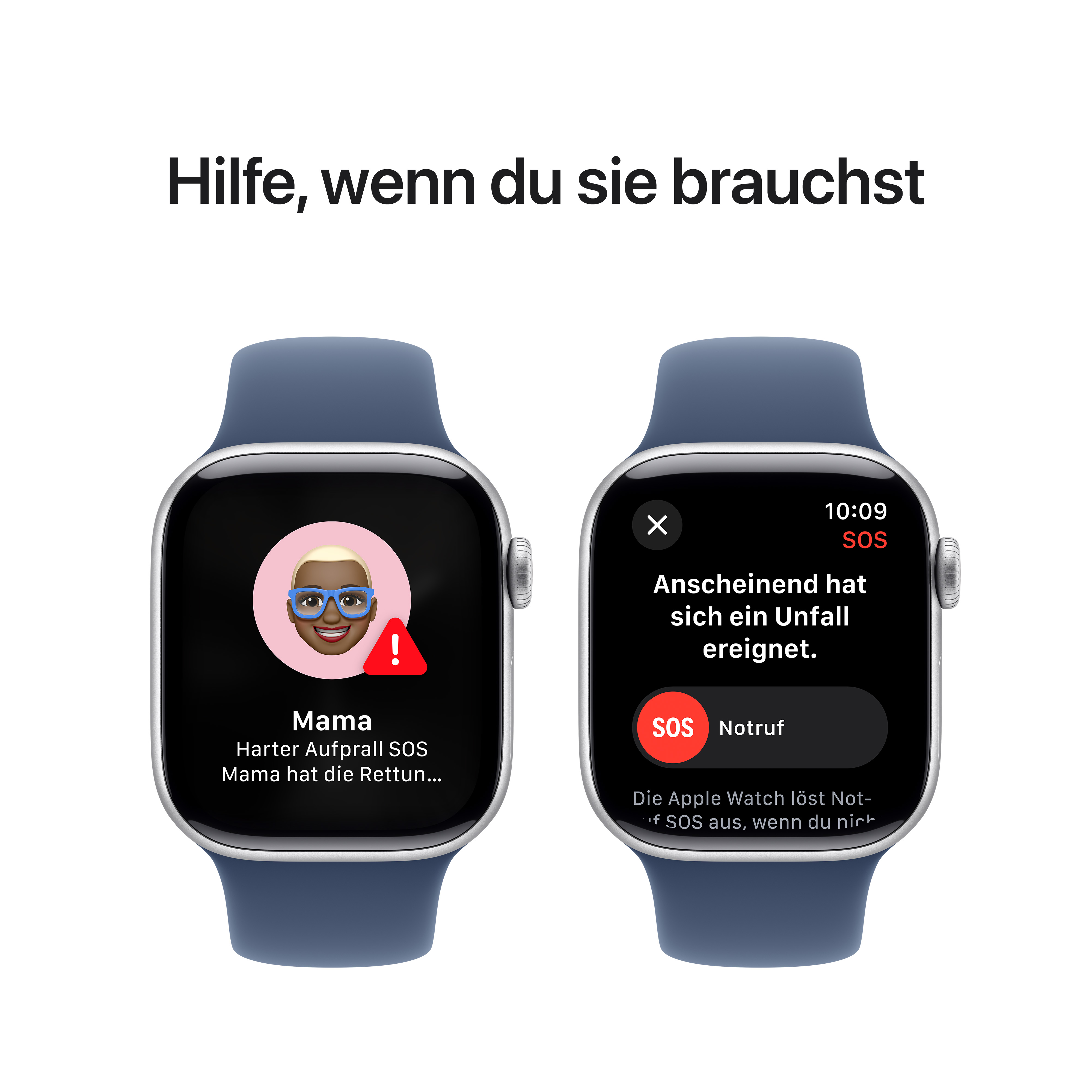 Apple Watch S10 Cel 42mm Alu Silver Denim Sport Band M/L Apple Watch S10 Cel 42mm Alu Silver Denim Sport Band M/L