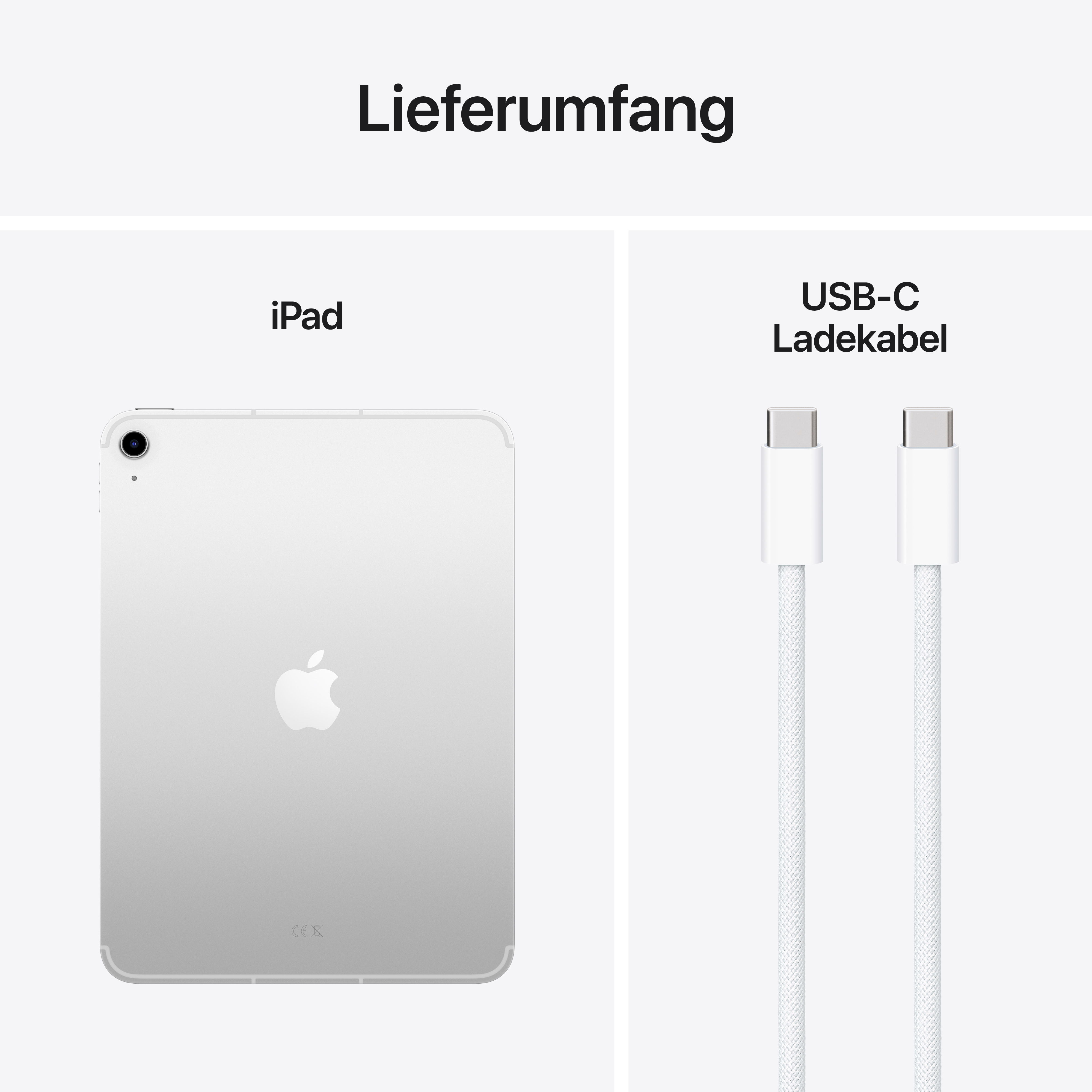 Apple iPad 11" A16 Wi-Fi + Cell. 128 GB Silver