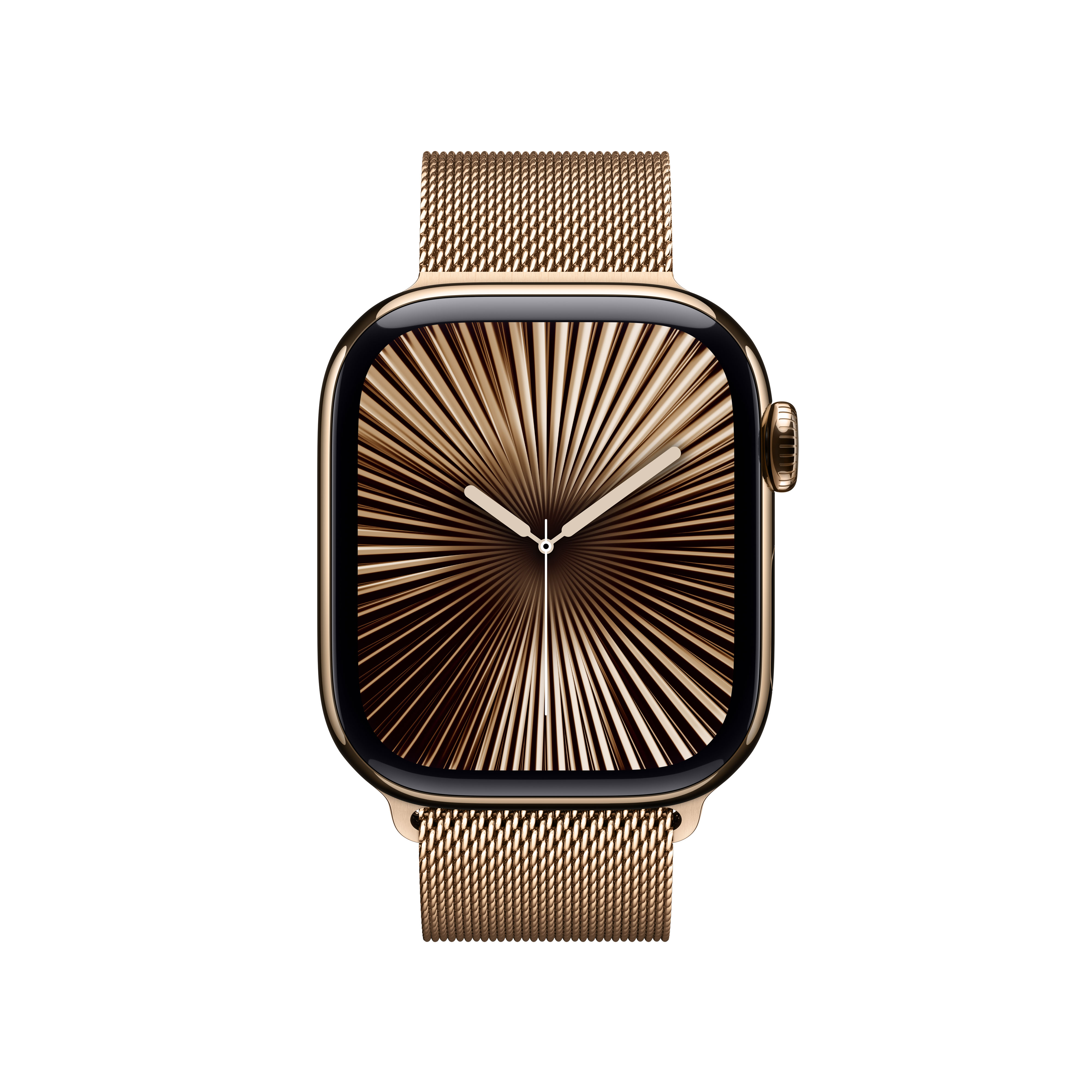 Apple Watch S10 Cel 42mm Gold Titan Gold Milanese Loop