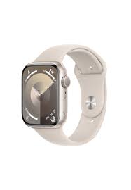 Apple Watch S9 GPS 45 mm Alu Starlight + Starlight Sport Band S/M